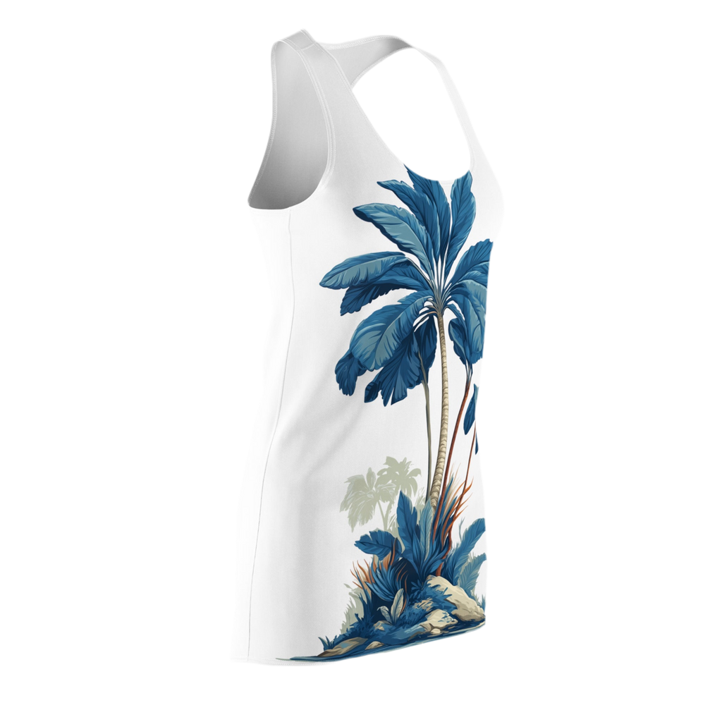 Beach Dress "Blue Tropic" - Wilderness Whisper No. 02