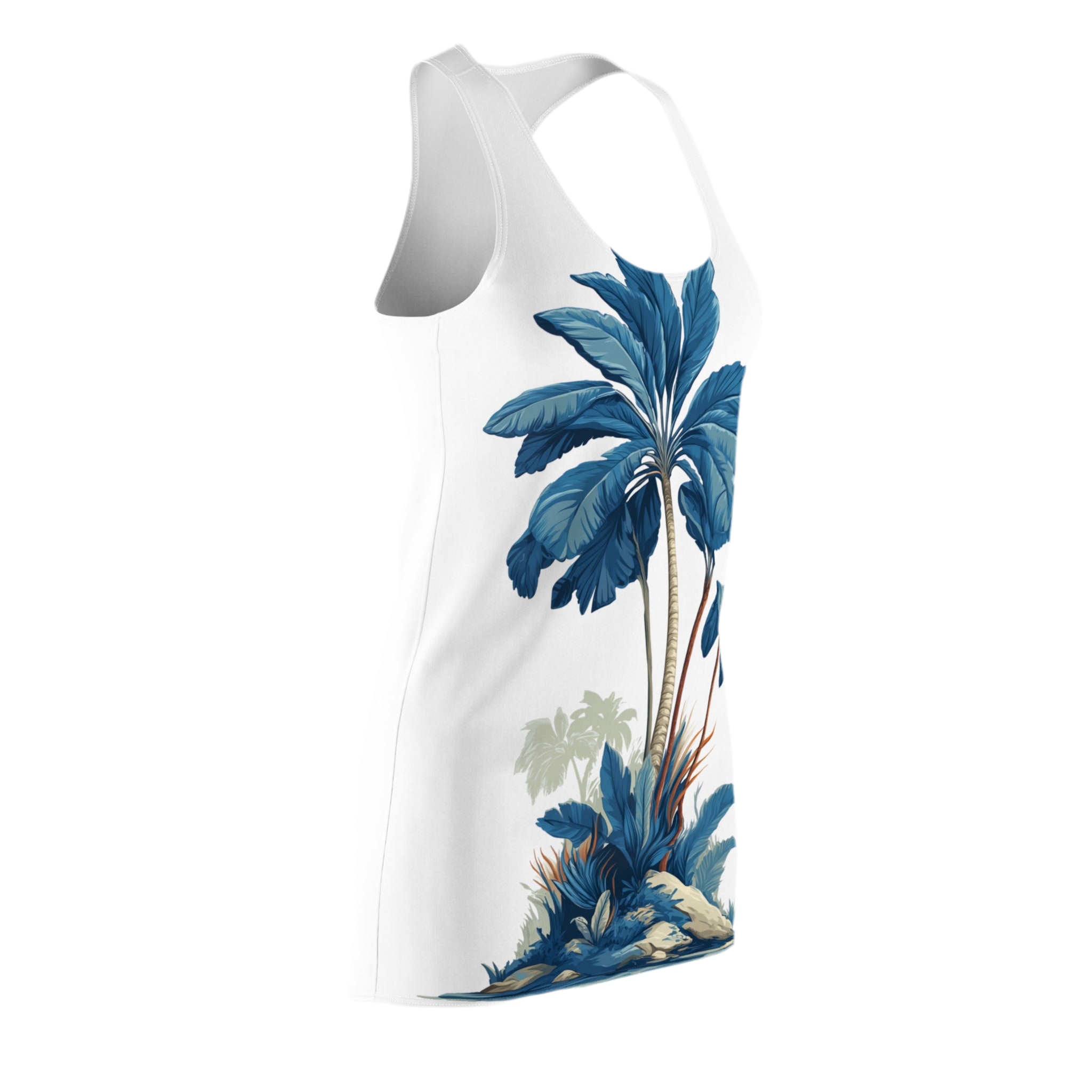 Beach Dress "Blue Tropic" - Wilderness Whisper No. 02