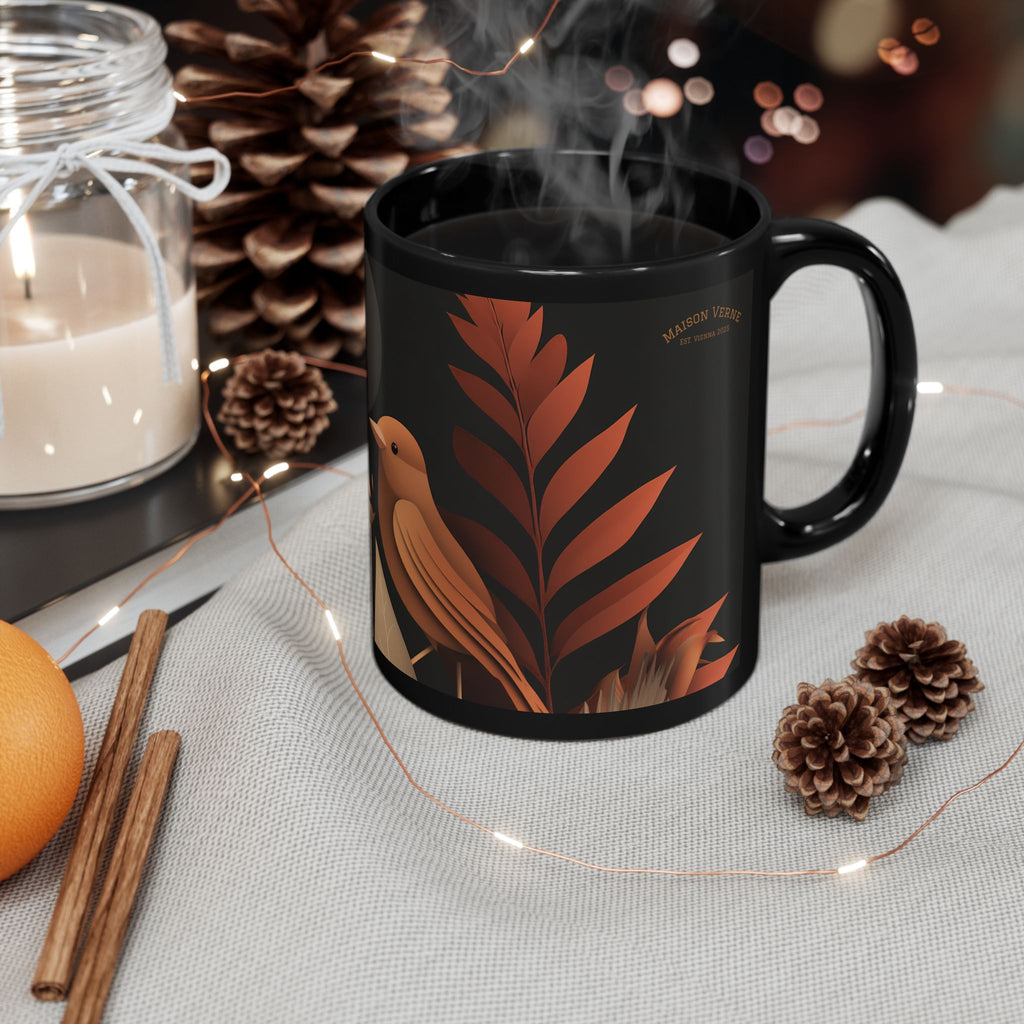Coffee cup "Amber Serenade" - Golden Autumn No. 07