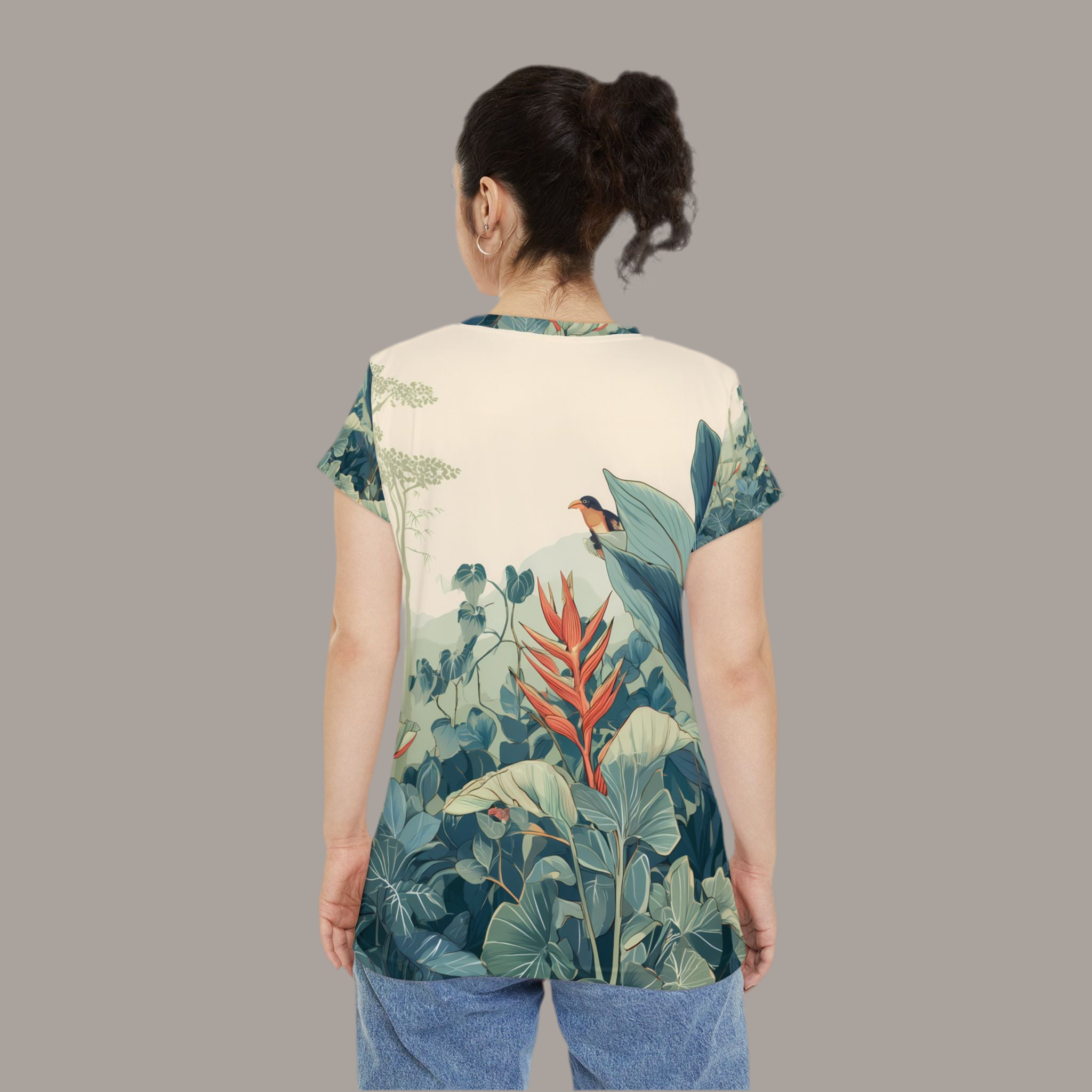 Maison Verne Damen Shirt "Canopy Serenade" - Wilderness Whisper No. 70