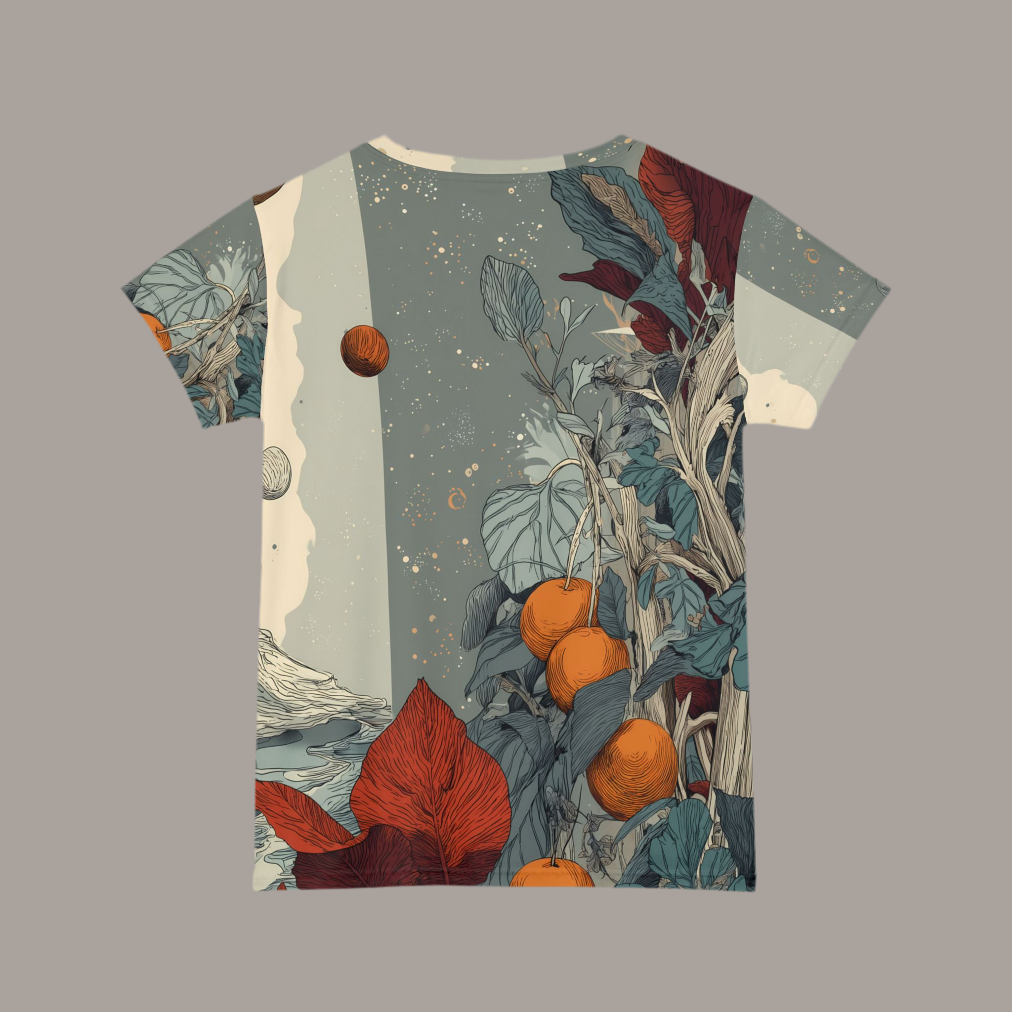 Maison Verne Damen Shirt "Stellar Harvest" - Cosmic Botanicals No. 51