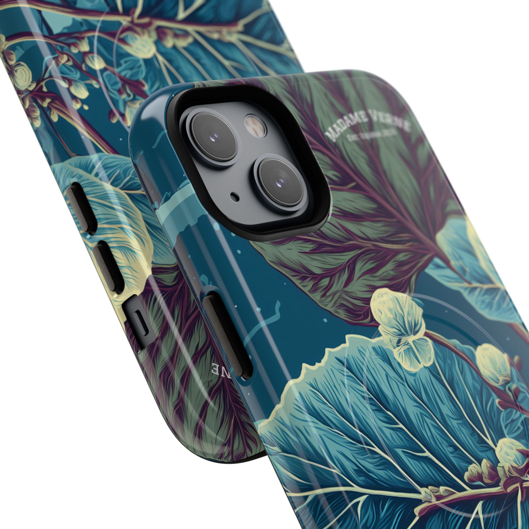 MagSafe iPhone Case "Galactic Veins" - Cosmic Botanicals No. 89