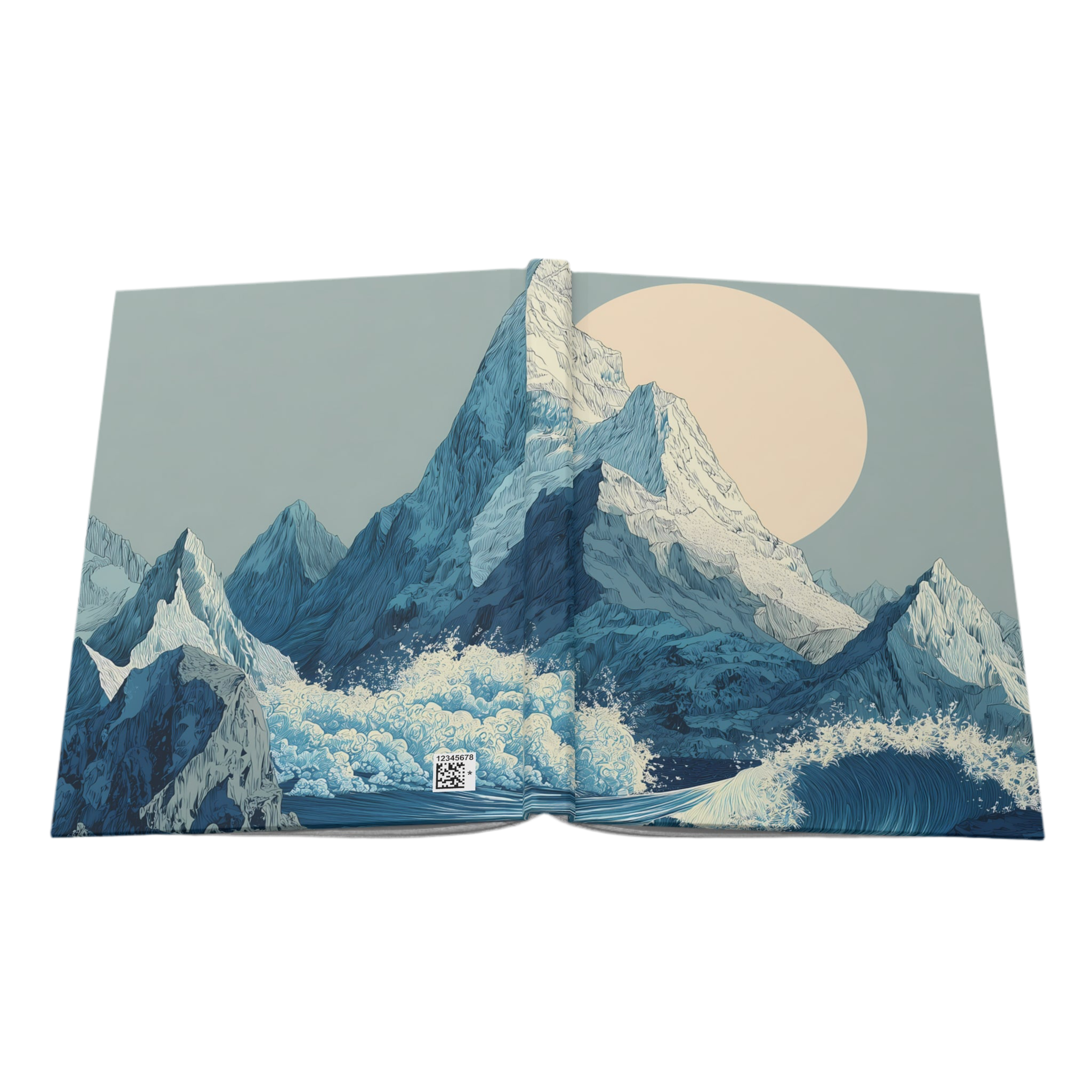 Hardcover Journal "Tides of the Summit" - Below &amp; Beyond No. 36
