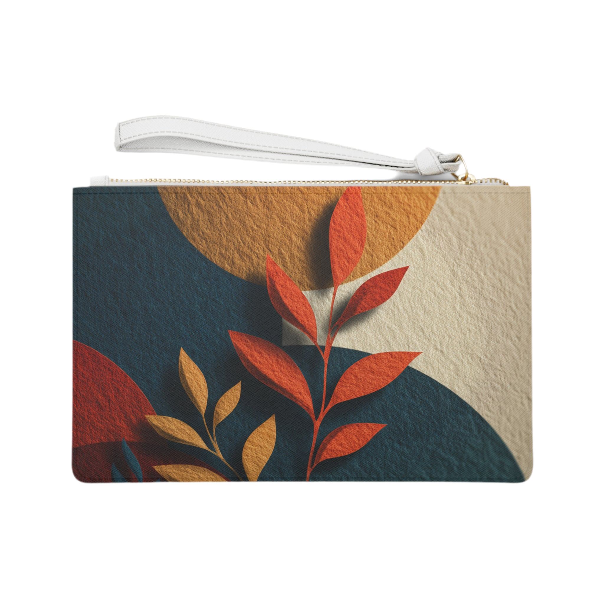 Clutch Bag "Sunlit Leaves" - Golden Autumn No. 48