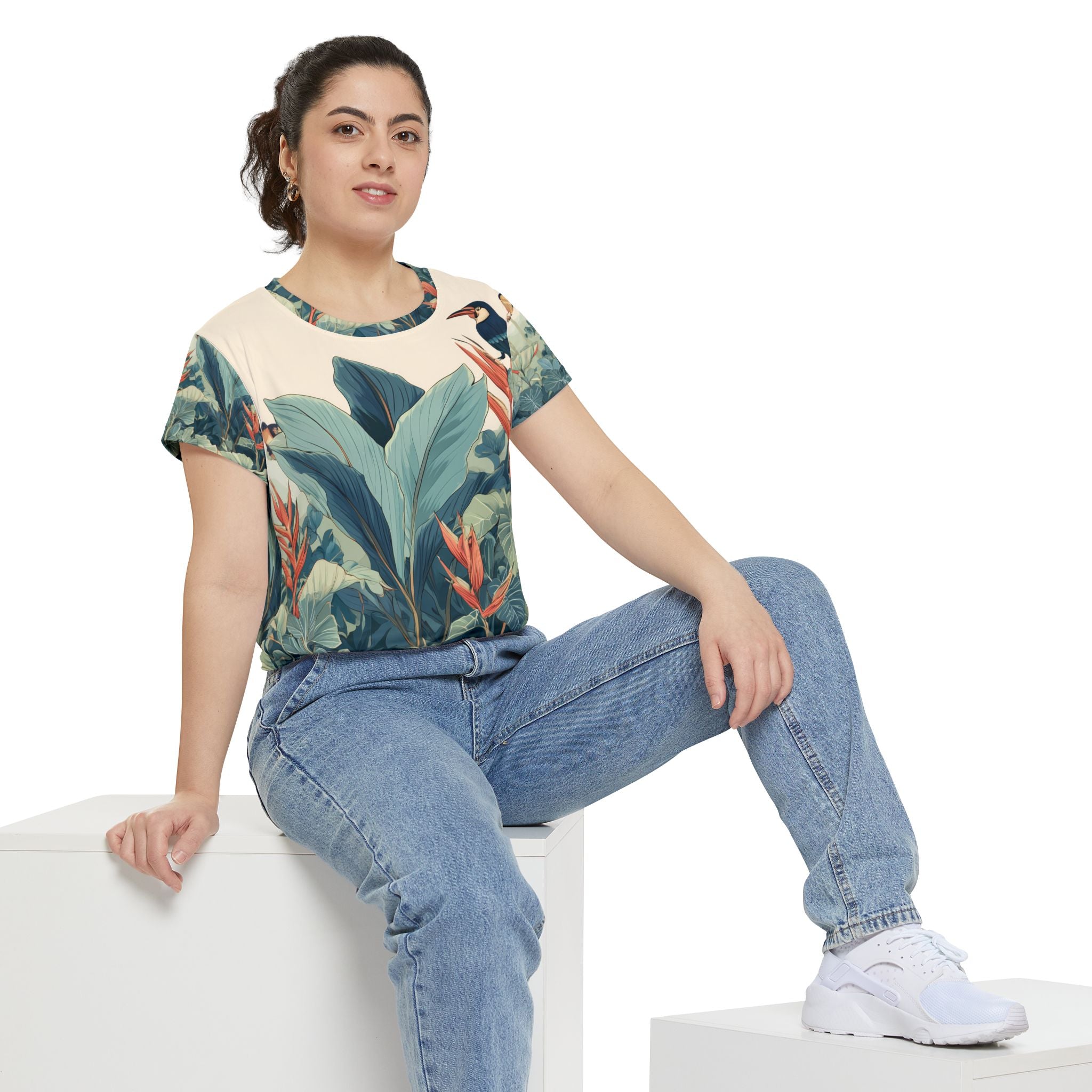 Women's Shirt "Canopy Serenade" - Wilderness Whisper No. 70