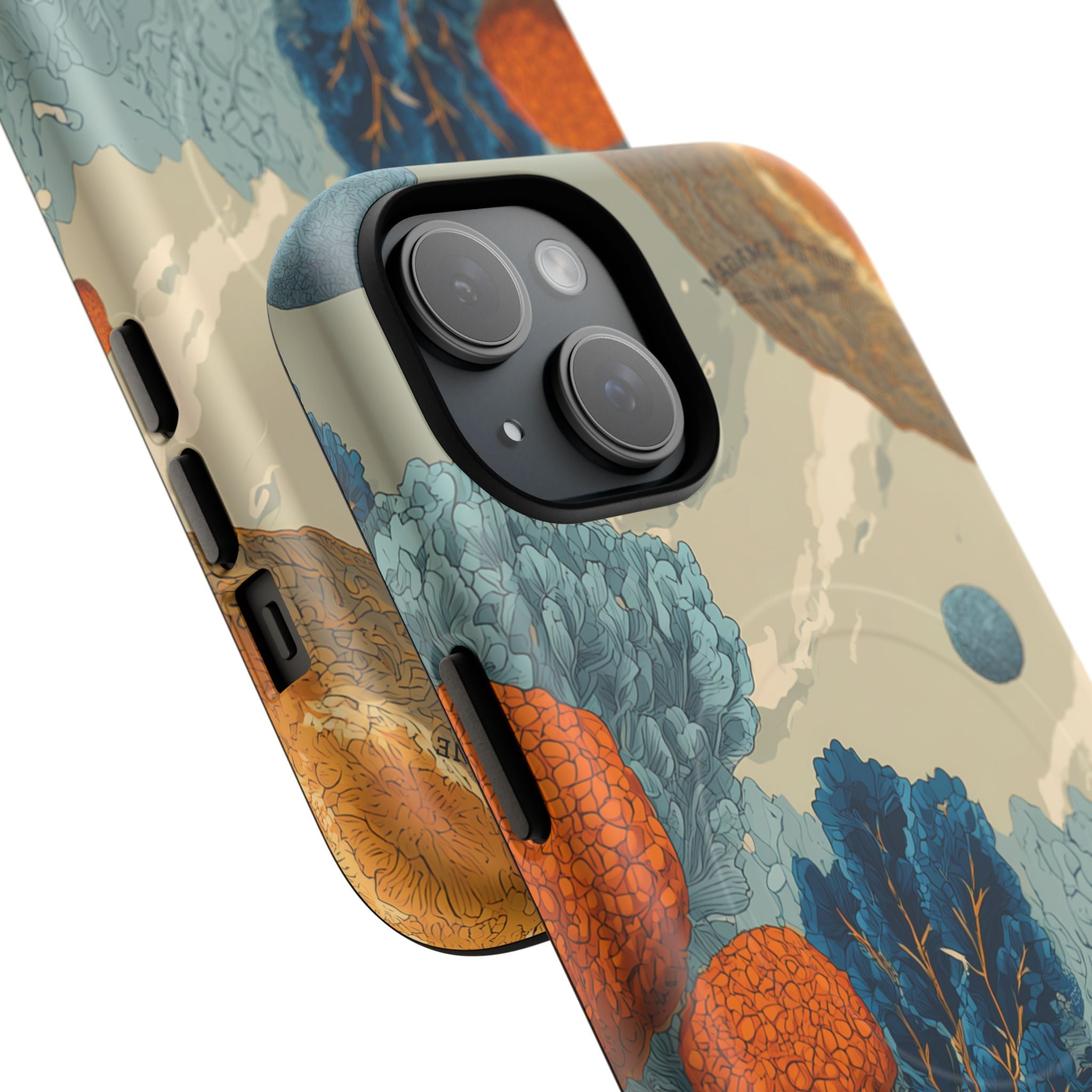 MagSafe iPhone-Schutzhülle "Ethereal Meadow" - Cosmic Botanicals No. 85