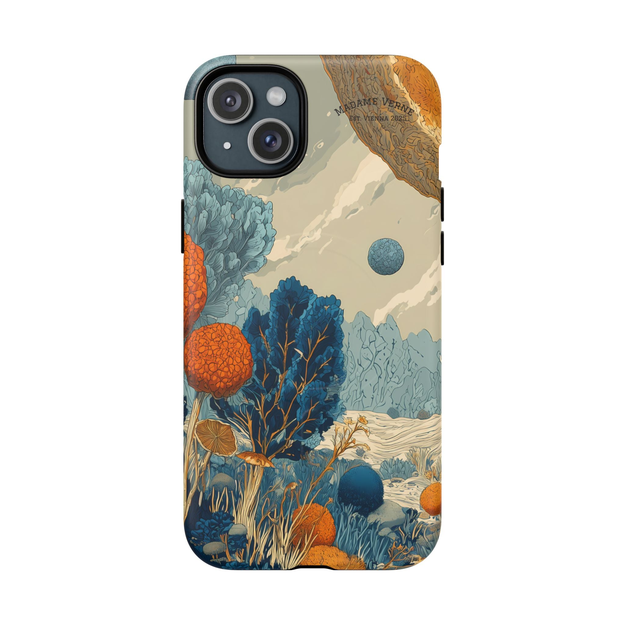 MagSafe iPhone-Schutzhülle "Ethereal Meadow" - Cosmic Botanicals No. 85