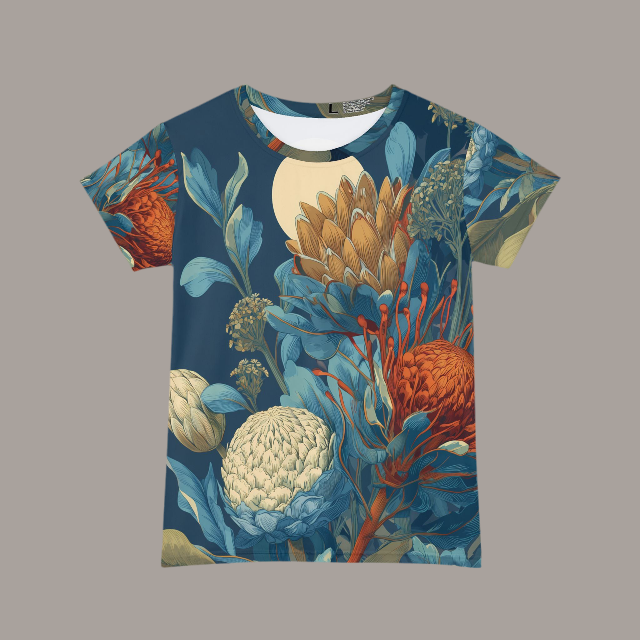 Maison Verne Damen Shirt "Protea Reverie" - Cosmic Botanicals No. 62