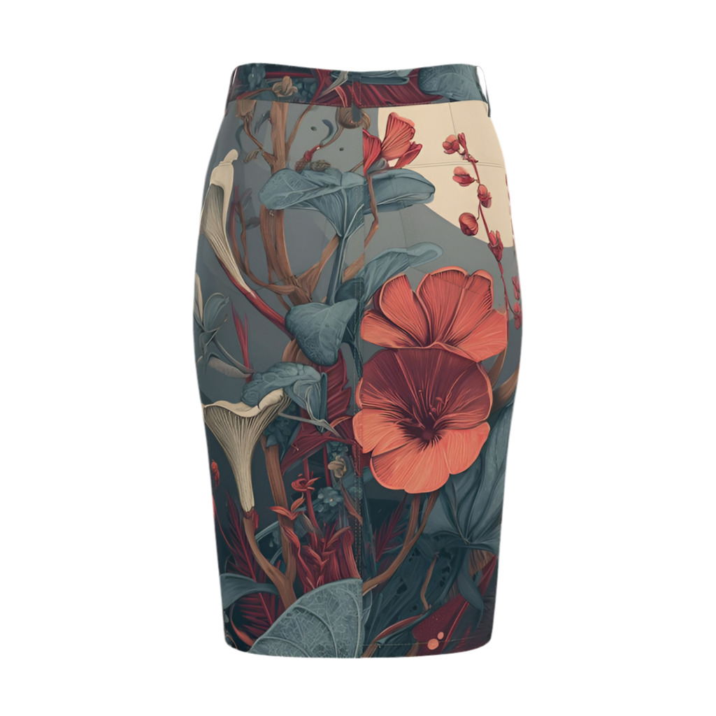 MV Couture Signature Midi Jeansrock