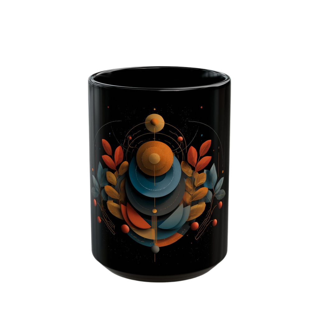 Coffee cup "Cosmic Harvest" - Golden Autumn No. 31