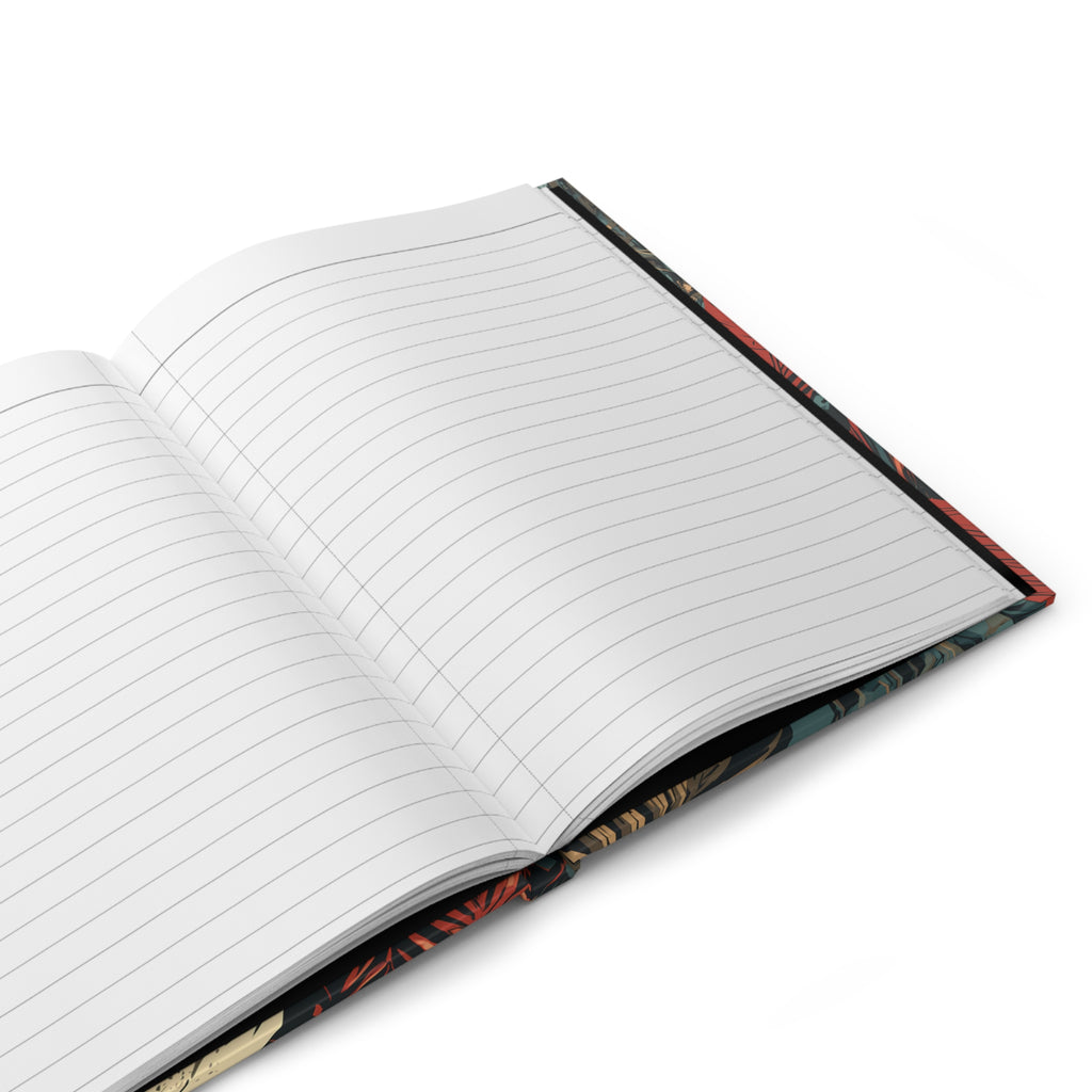 Hardcover Journal "Crimson Canopy" - Wilderness Whisper No. 67