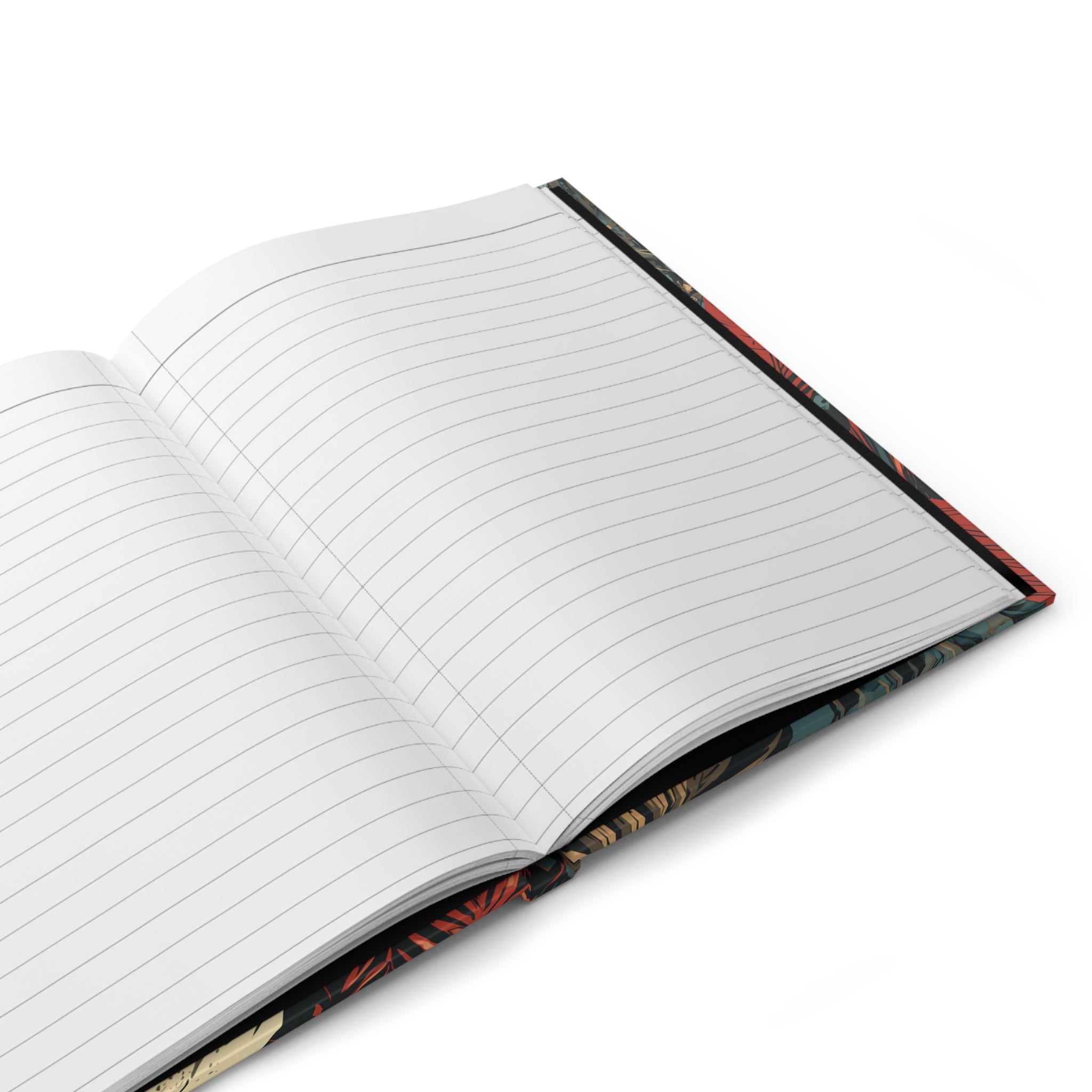 Hardcover Journal "Crimson Canopy" - Wilderness Whisper No. 67