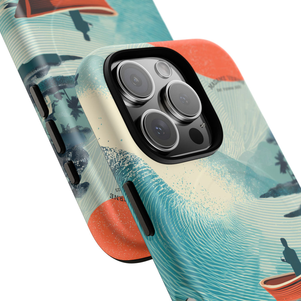 MagSafe iPhone protective case "Beyond the Break" - Below & Beyond No. 10