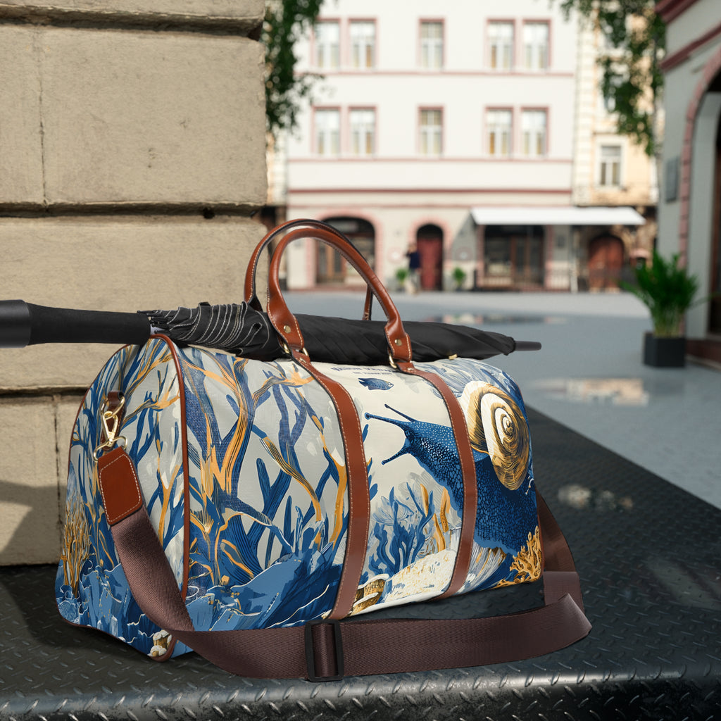 Travel bag "Golden Drift" - Opal Depths No. 23