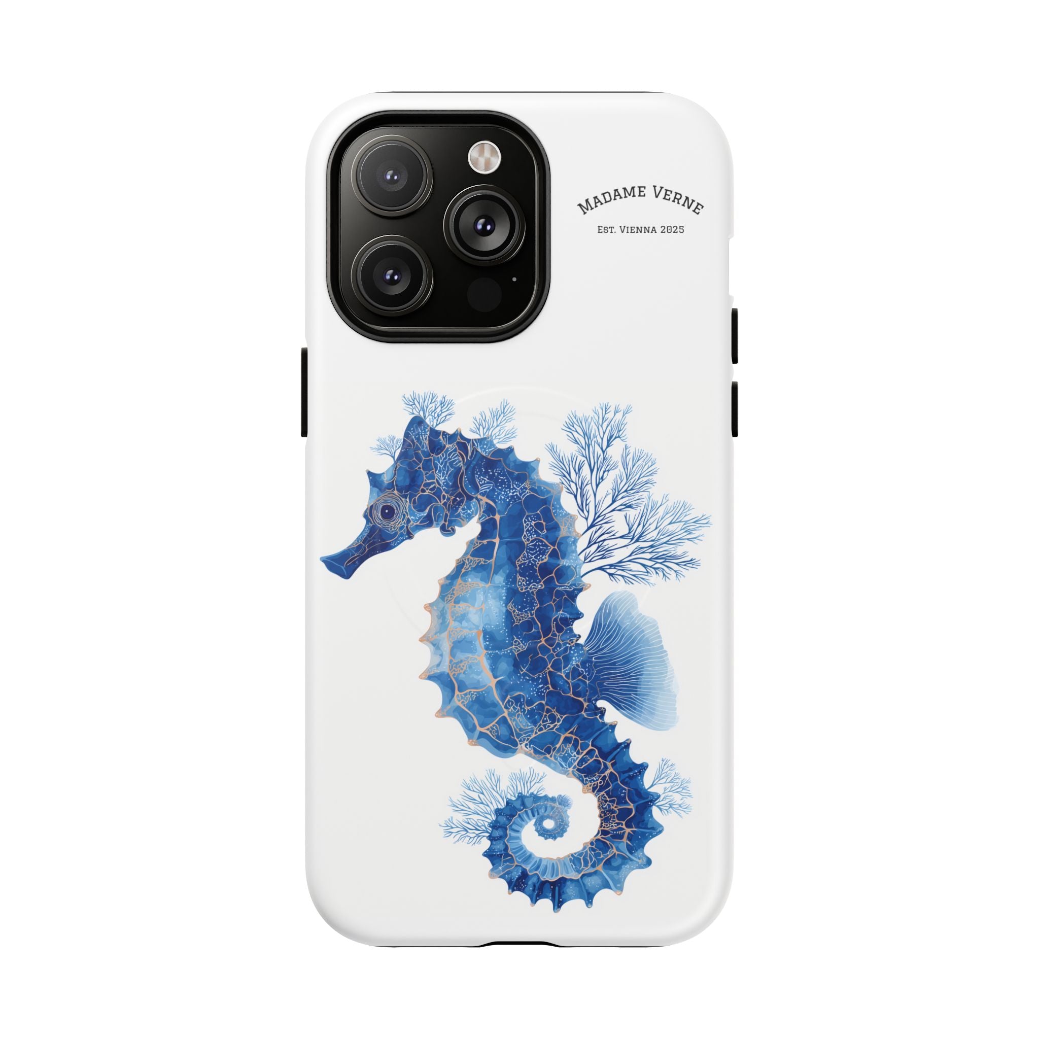 MagSafe iPhone Case "Azure Sentinel" - Opal Depths No. 32