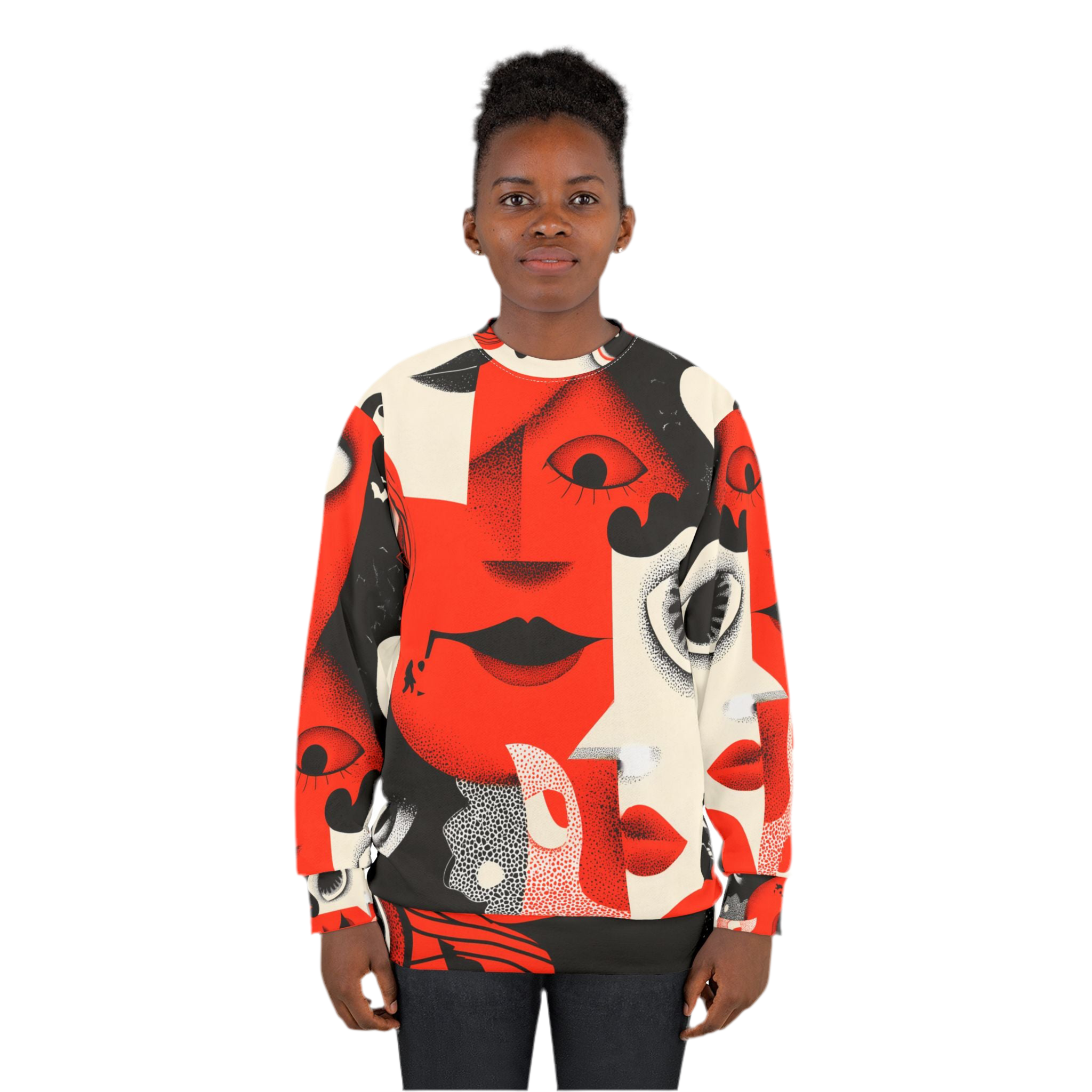 Maison Verne Halloween Ltd. Edition Sweatshirt "Hallows Gaze" - 🎃👻 Wicked Elegance No. 64 👻🎃