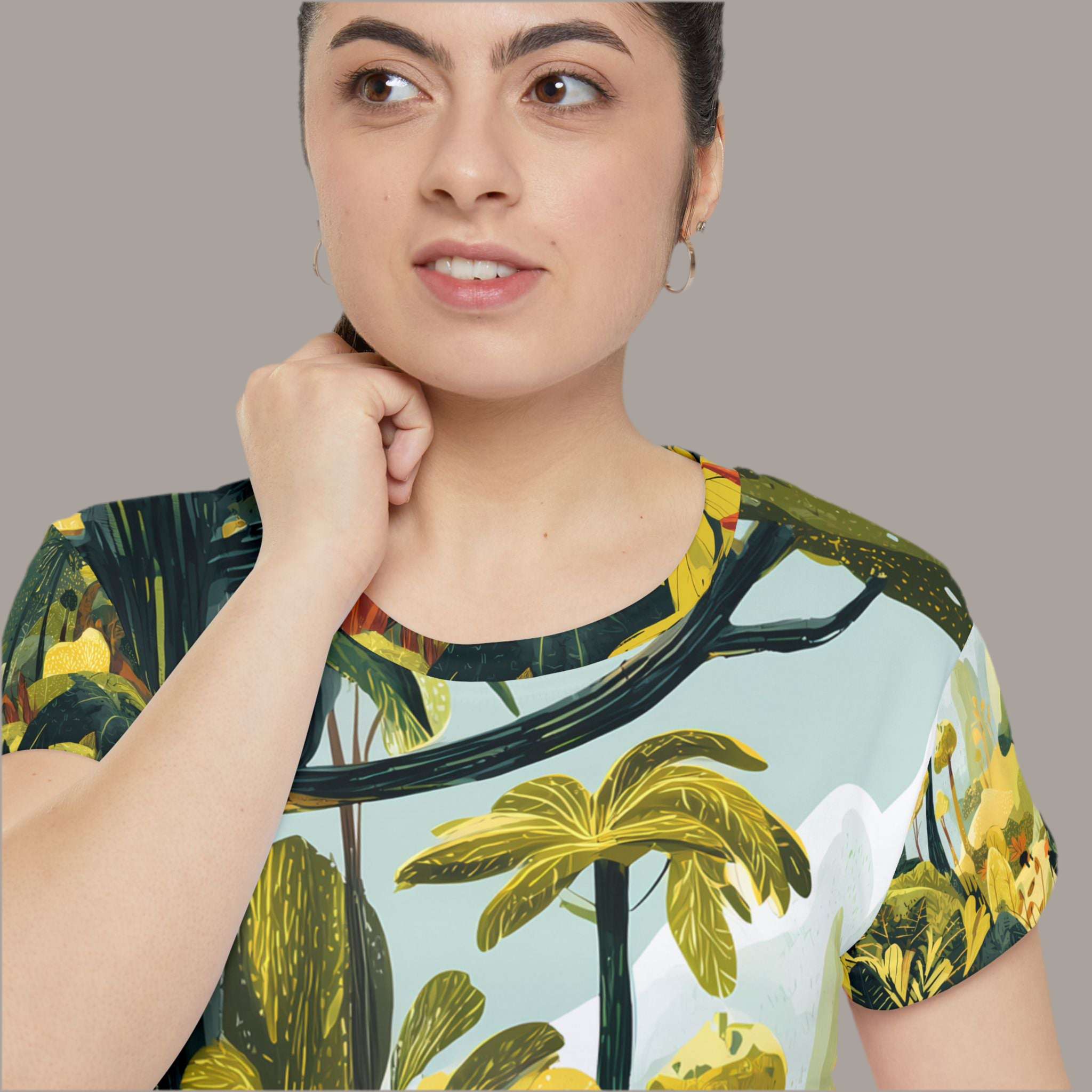 Maison Verne Damen Shirt "Jungle Sonata" - Wilderness Whisper No. 77