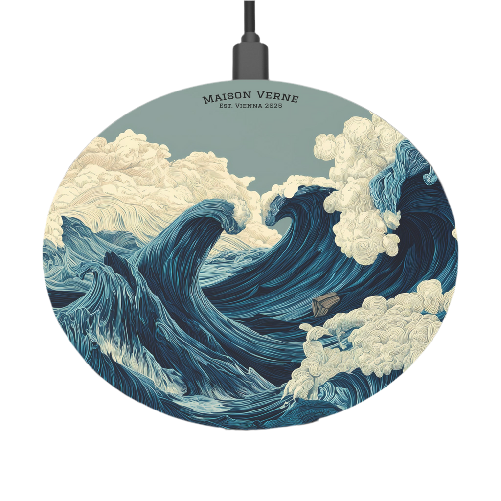 Maison Verne Wireless Charger "Tempest's Embrace" - Opal Depths No. 38