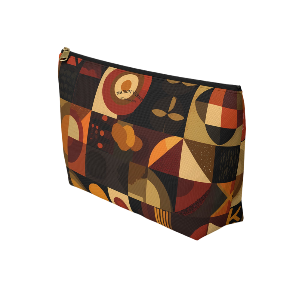 Maison Verne Kosmetiktasche "Patterned Harvest" - Golden Autumn No. 66