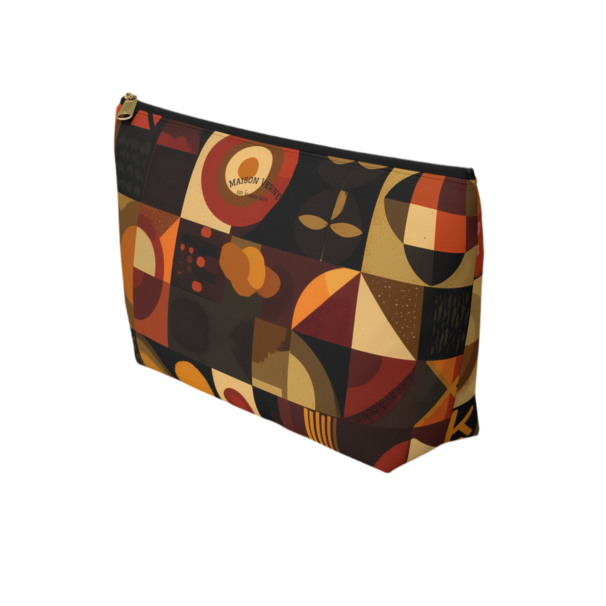 Maison Verne Kosmetiktasche "Patterned Harvest" - Golden Autumn No. 66