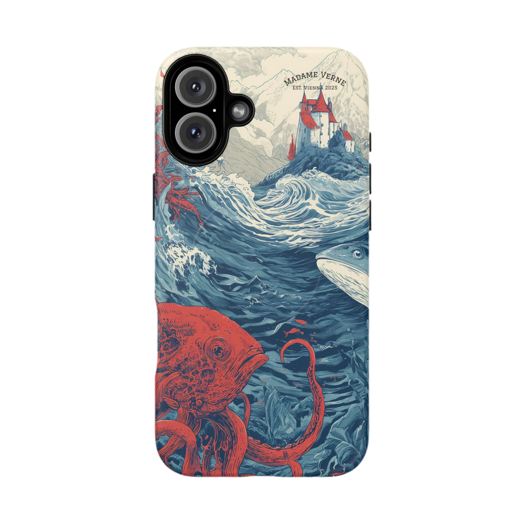 MagSafe iPhone protective case "Kingdom beneath the Waves" - Opal Depths No. 26