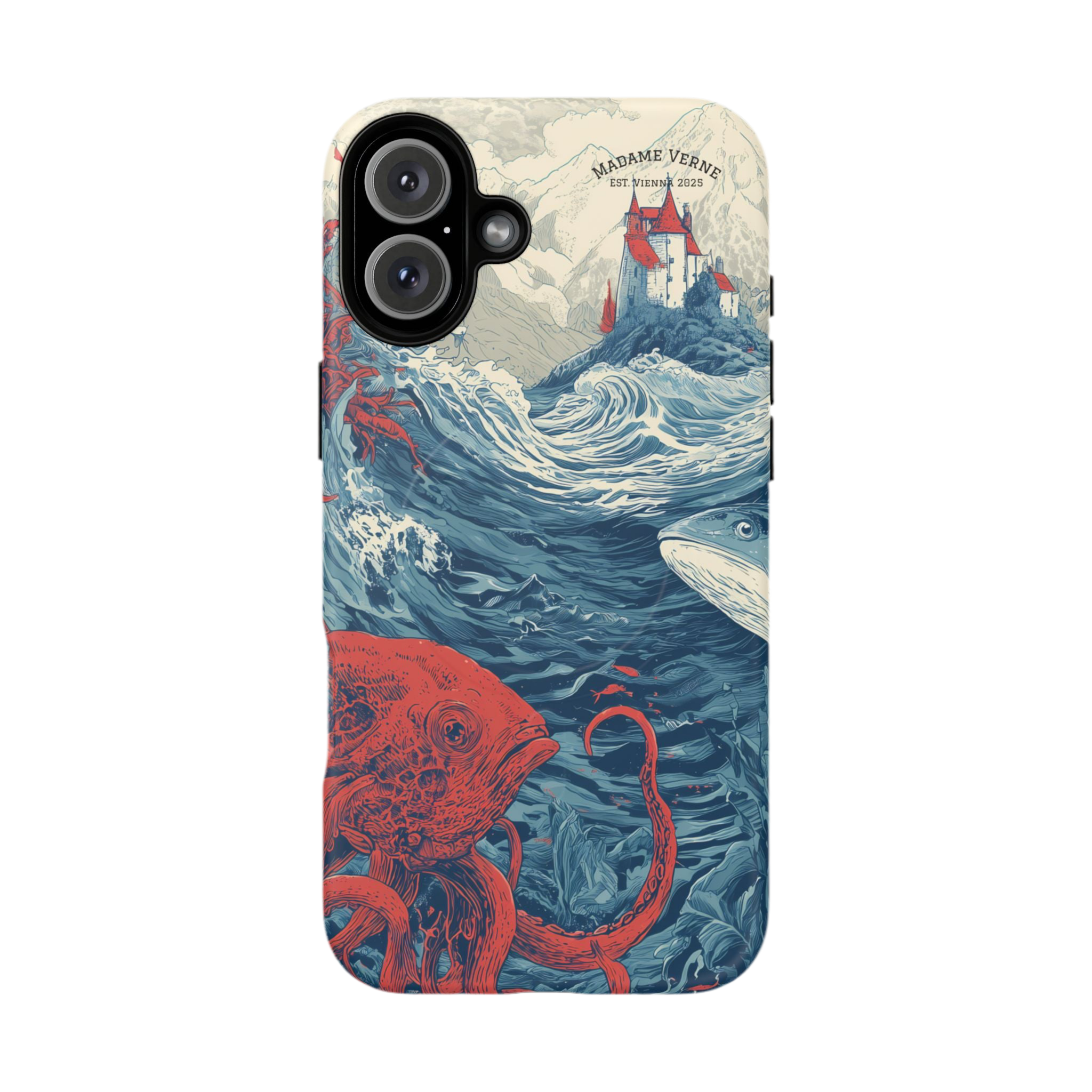 MagSafe iPhone protective case "Kingdom beneath the Waves" - Opal Depths No. 26
