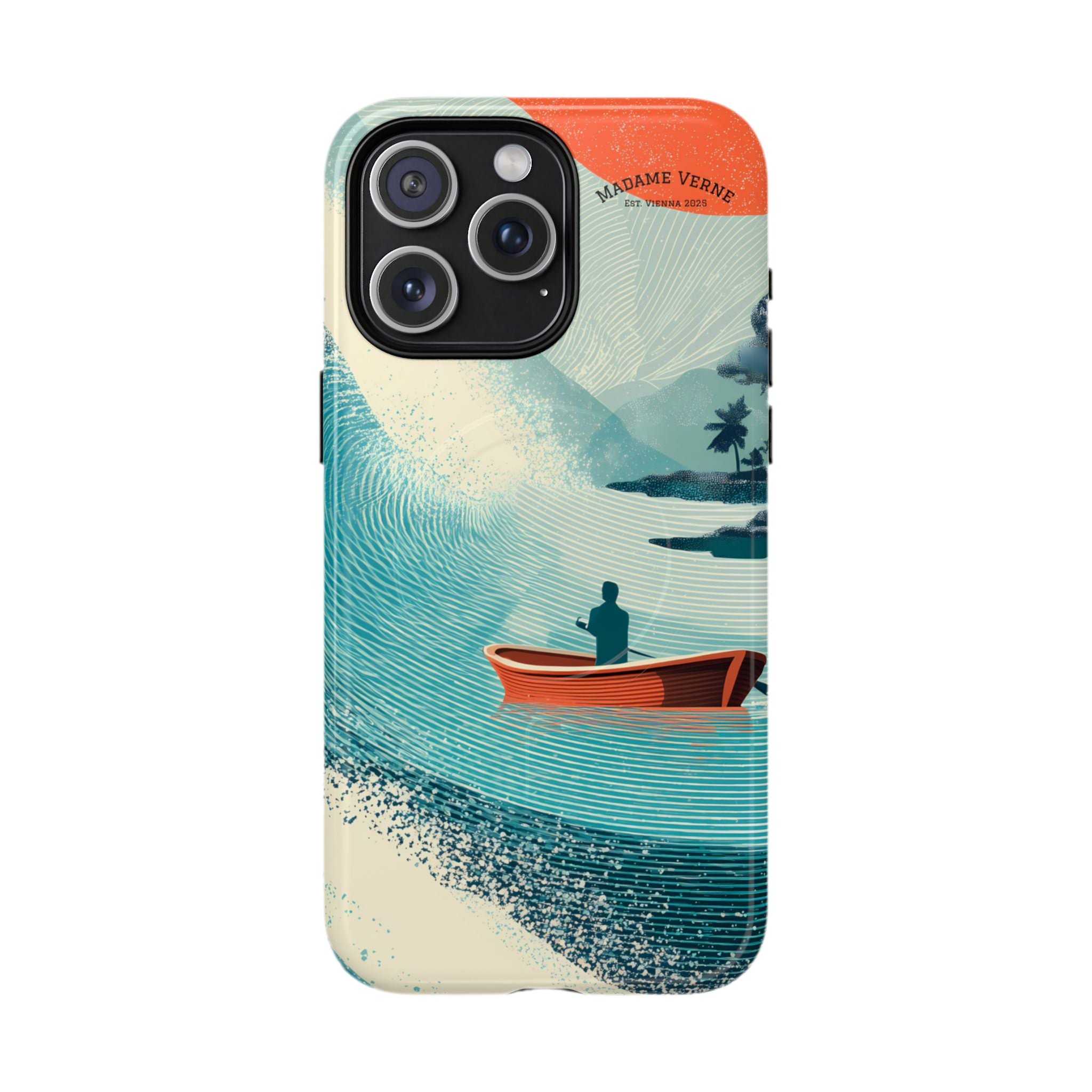 MagSafe iPhone protective case "Beyond the Break" - Below & Beyond No. 10