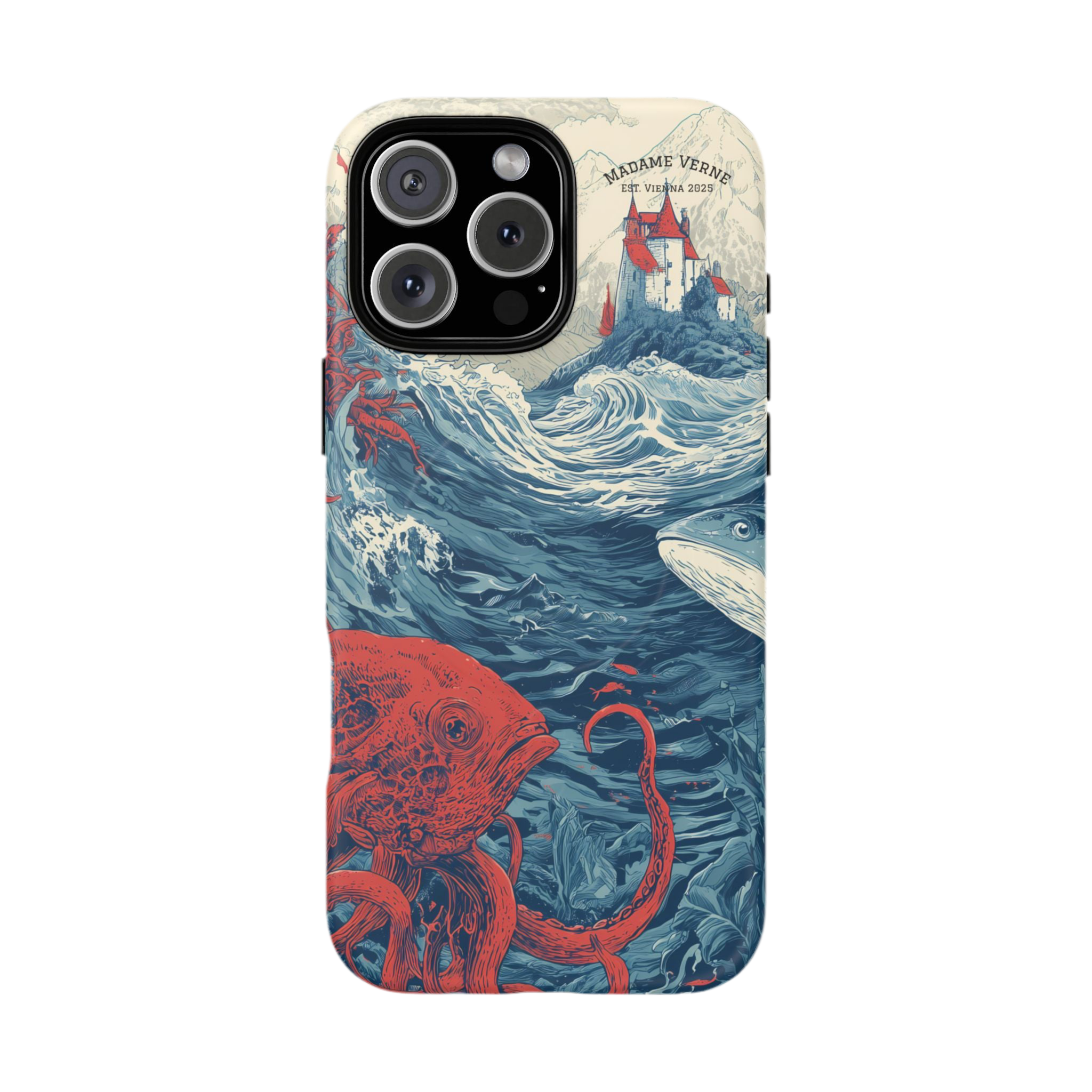 MagSafe iPhone protective case "Kingdom beneath the Waves" - Opal Depths No. 26