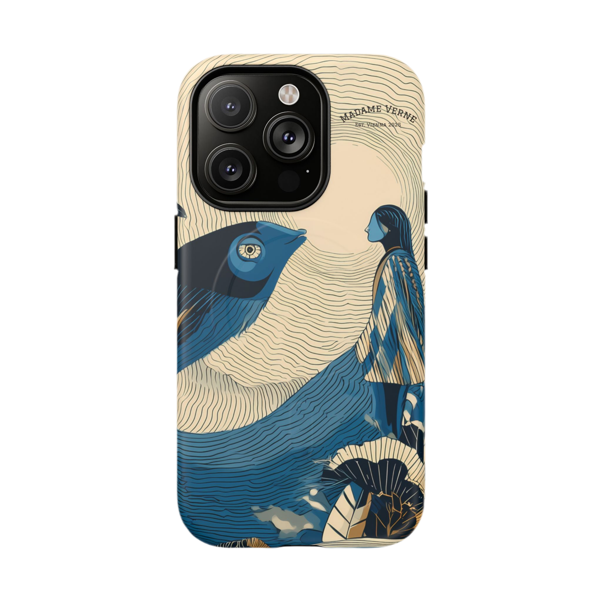 MagSafe iPhone Case "Moonlight Parley" - Opal Depths No. 40