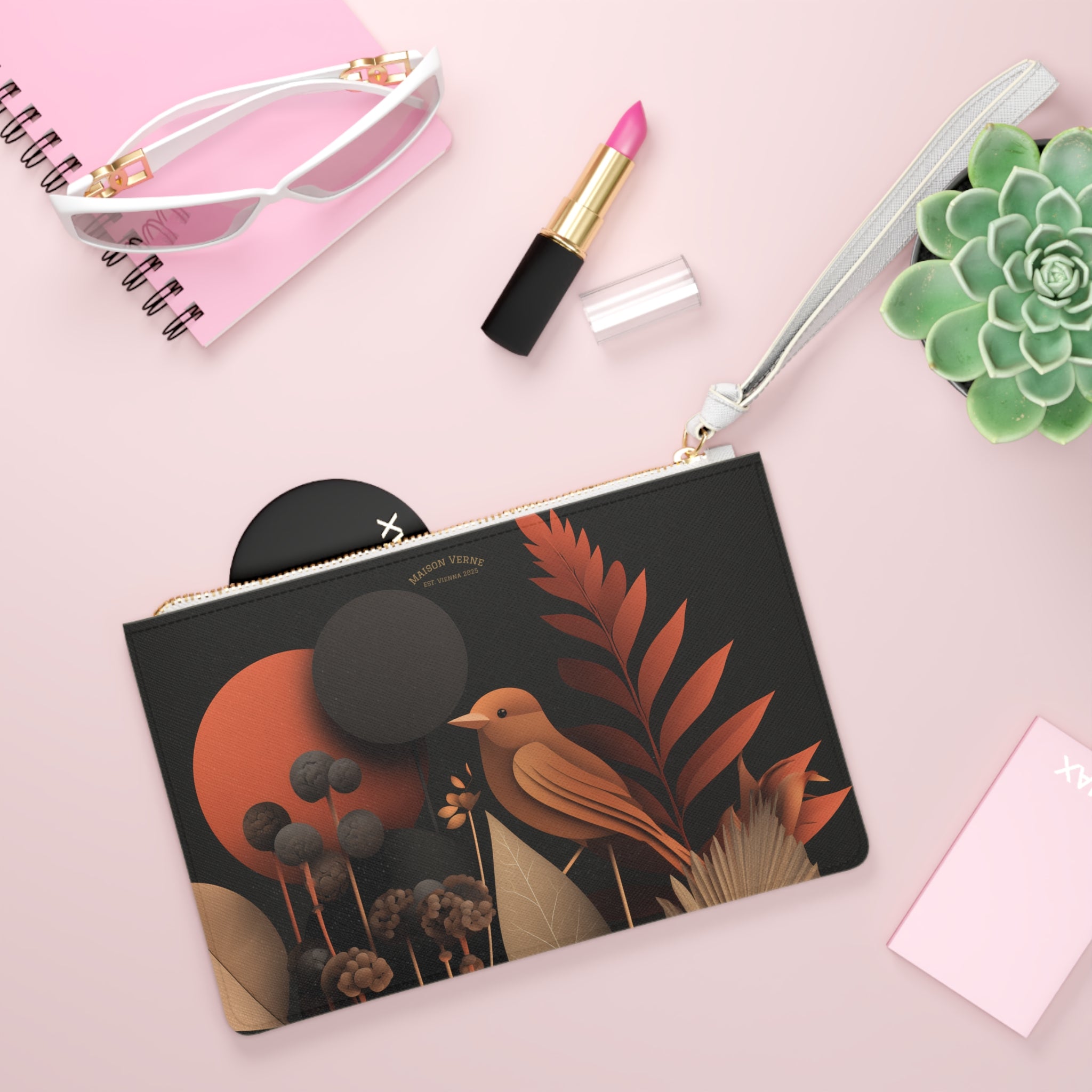 Clutch Bag "Amber Serenade" - Golden Autumn No. 07