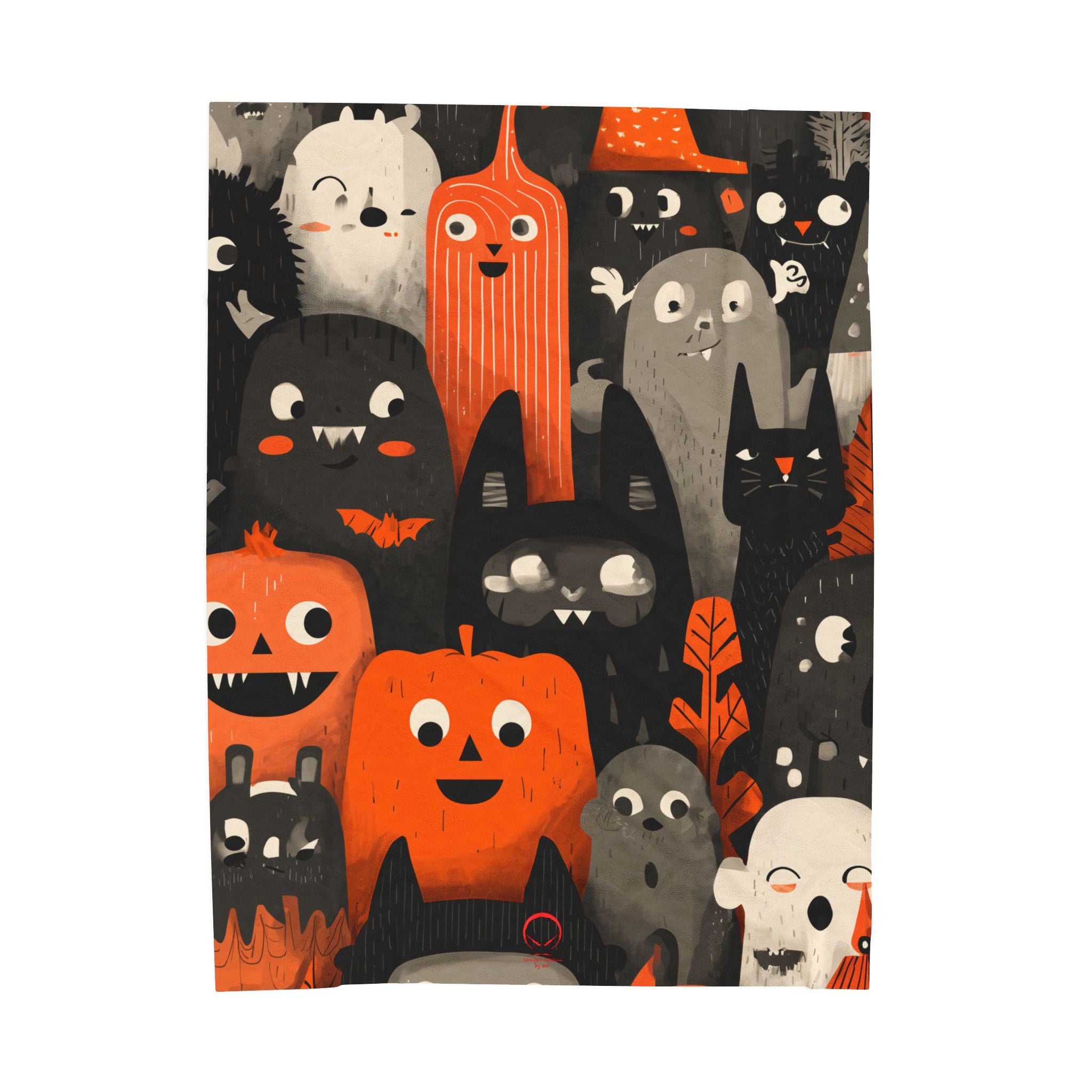 Maison Verne Halloween Ltd. Edition Velours-Kuscheldecke - 🎃👻 Wicked Elegance No. 86 👻🎃