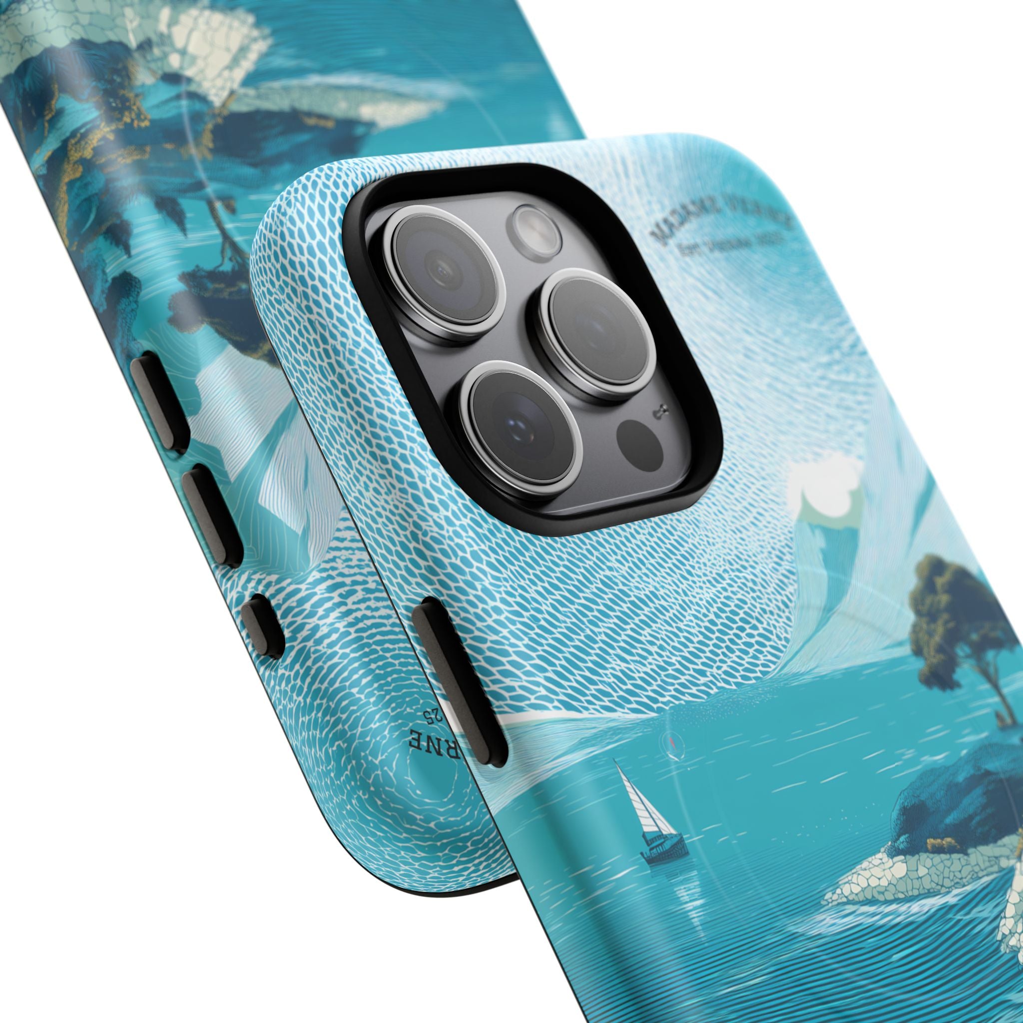 MagSafe iPhone Case "Azure Horizons" - Below & Beyond No. 26