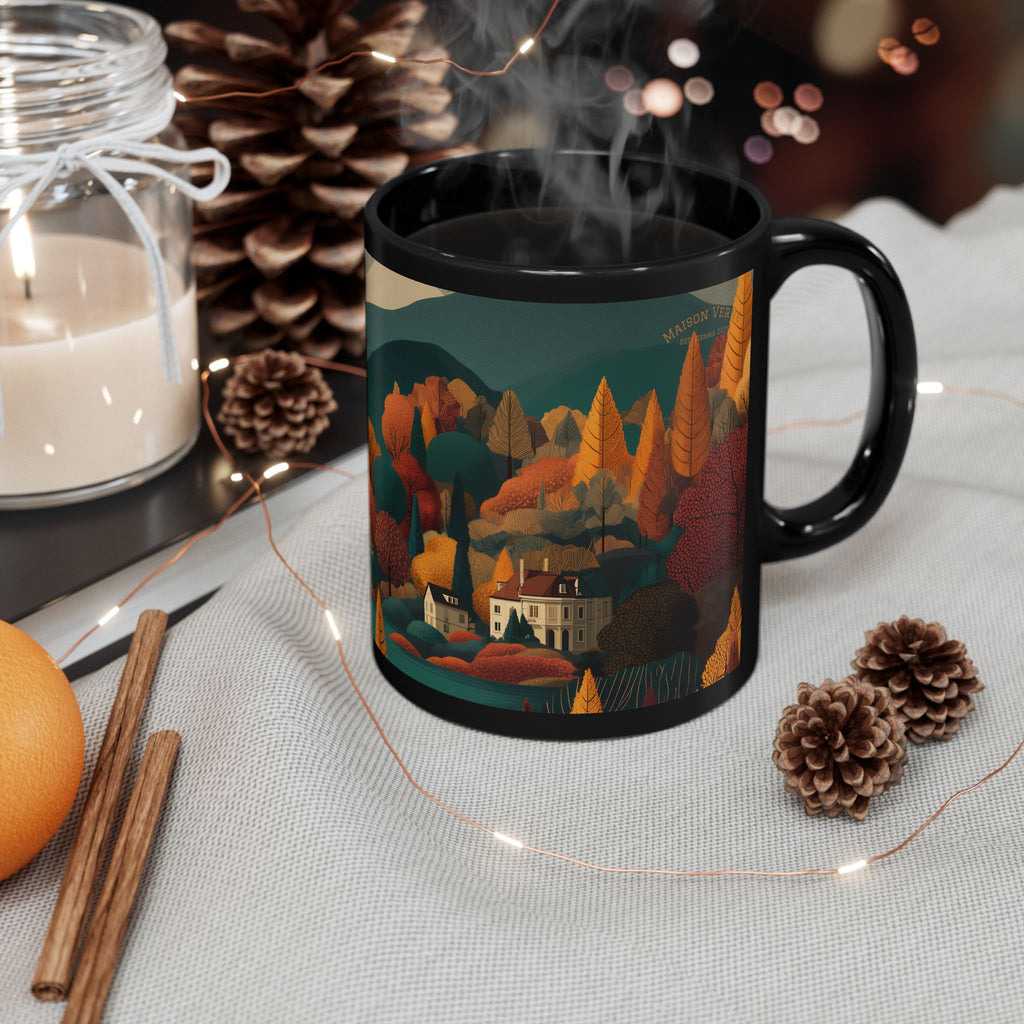 Coffee cup "Golden Retreat" - Golden Autumn No. 44