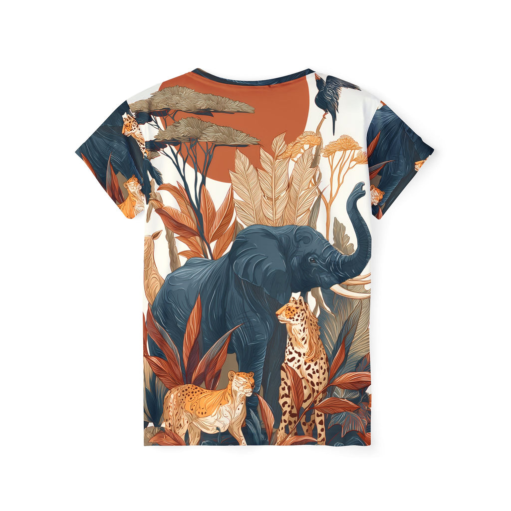 Women's T-shirt "Savannah Royal" - Wilderness Whisper No. 07 PLUS SIZE