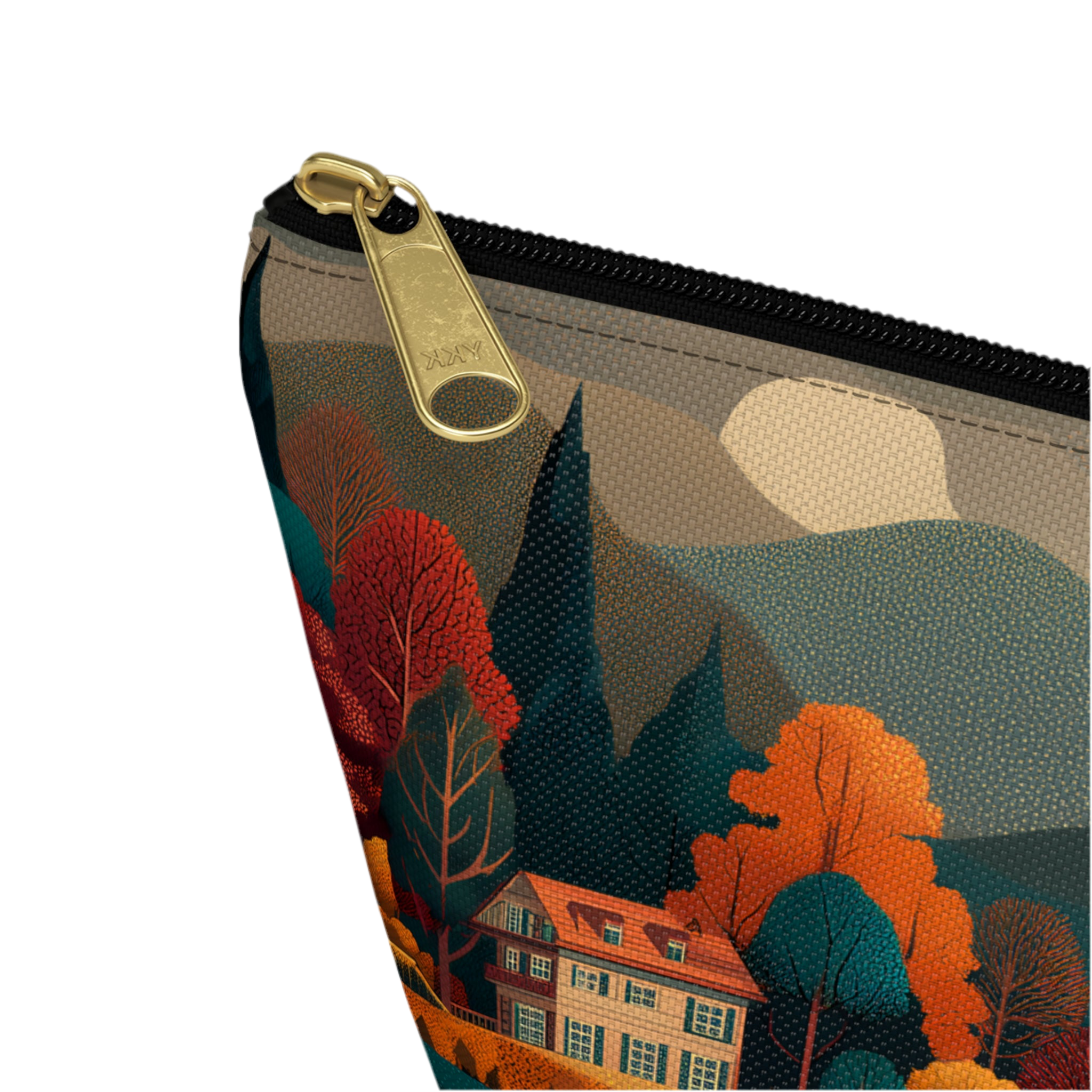 Maison Verne Kosmetiktasche "Twilight over Golden Hills" - Golden Autumn No. 20