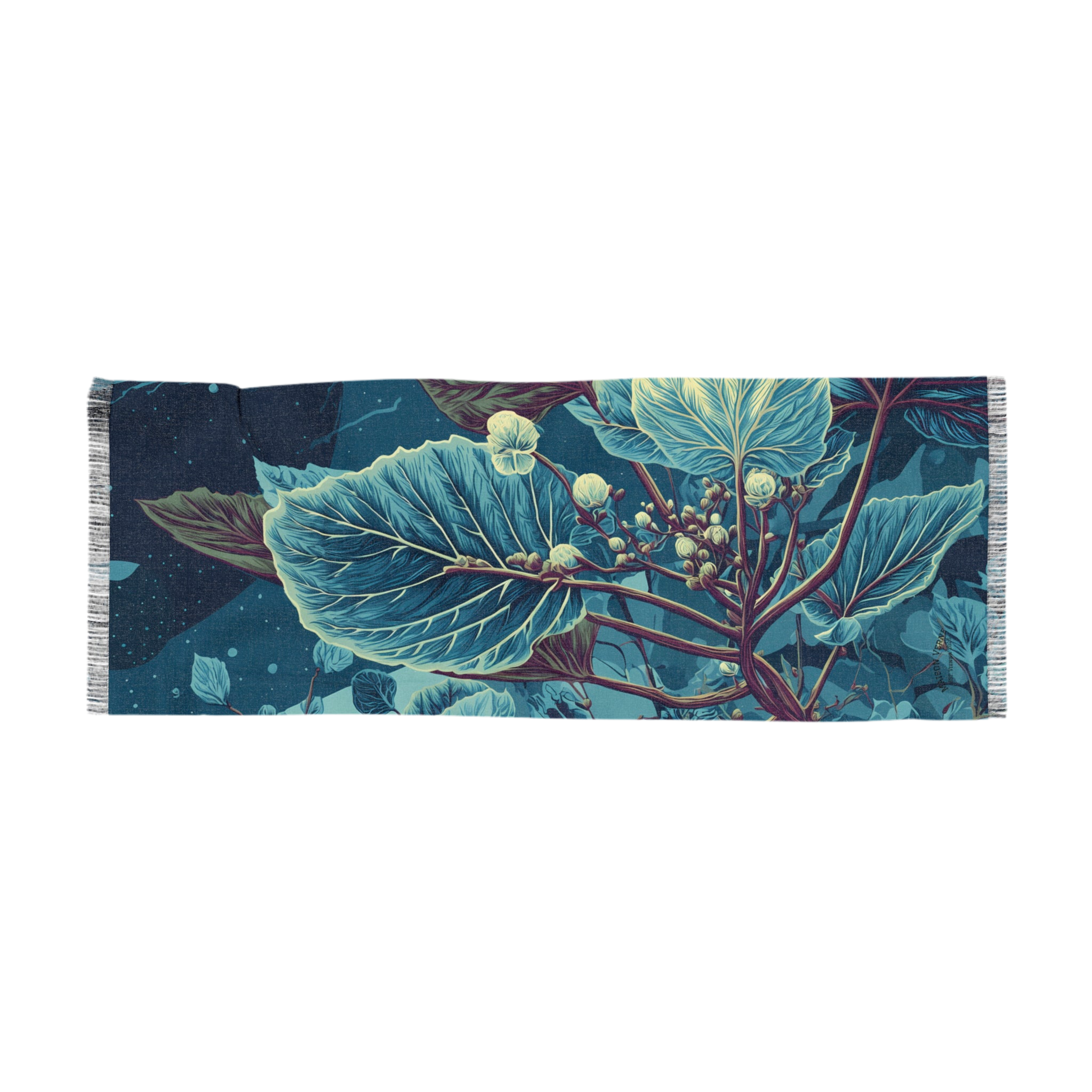 Lightweight scarf "Galactic Veins" - Cosmic Botanicals No. 89