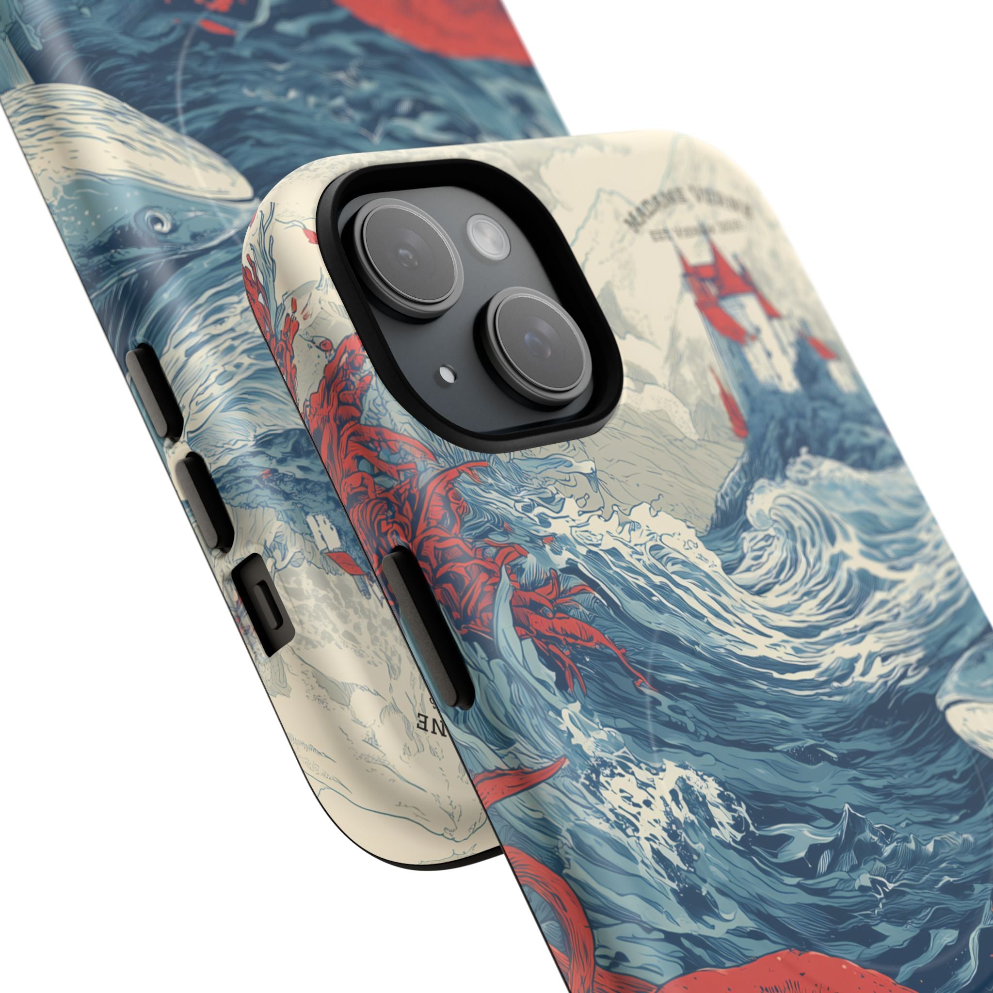 MagSafe iPhone protective case "Kingdom beneath the Waves" - Opal Depths No. 26