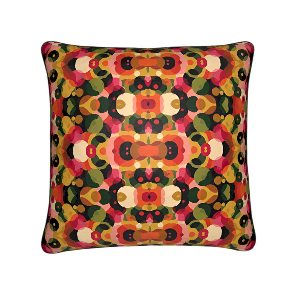 MV Couture Signature Samt-Zierkissen mit Gänsefeder-Füllung