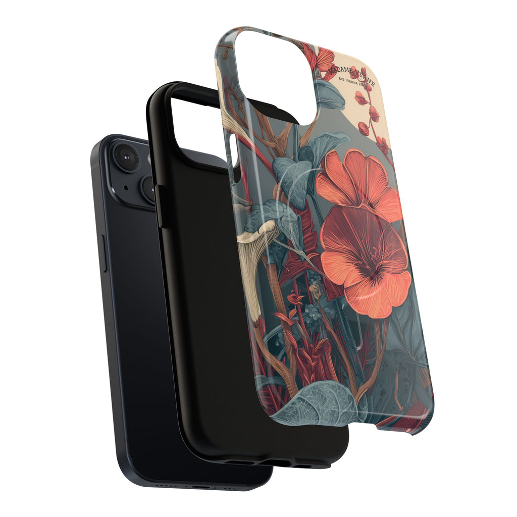 MagSafe iPhone-Schutzhülle "Lunar Bloom" - Cosmic Botanicals No. 56