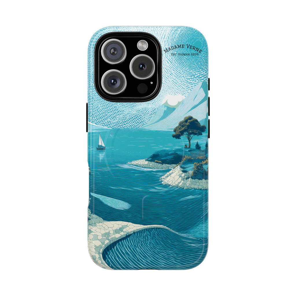 MagSafe iPhone Case "Azure Horizons" - Below & Beyond No. 26