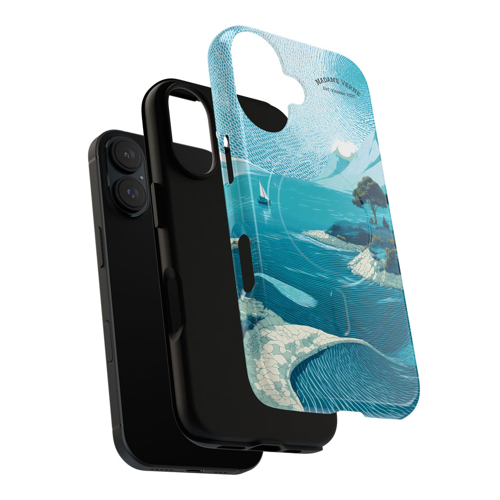 MagSafe iPhone Case "Azure Horizons" - Below & Beyond No. 26