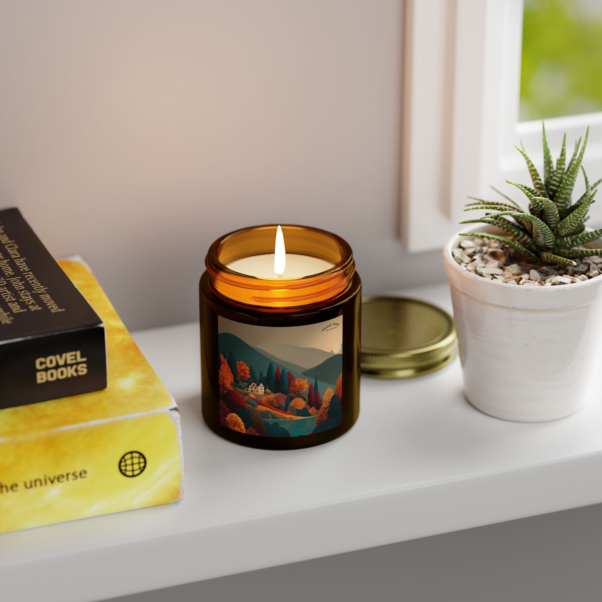 Scented candle "Golden Valley" - Golden Autumn No. 45