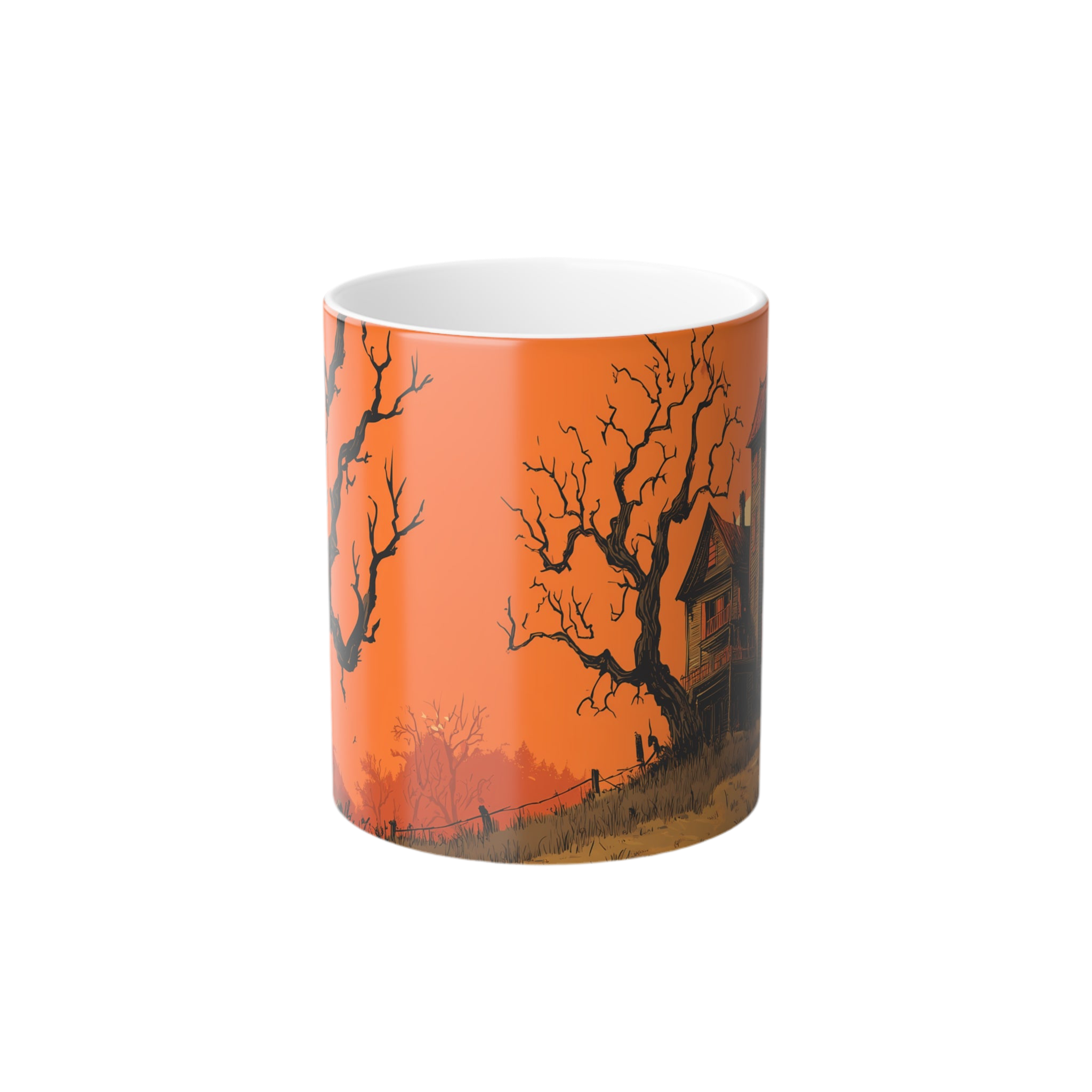 Maison Verne Halloween Ltd. Edition Zaubertasse "Haunted Horizon" - 🎃👻 Wicked Elegance No. 16 👻🎃