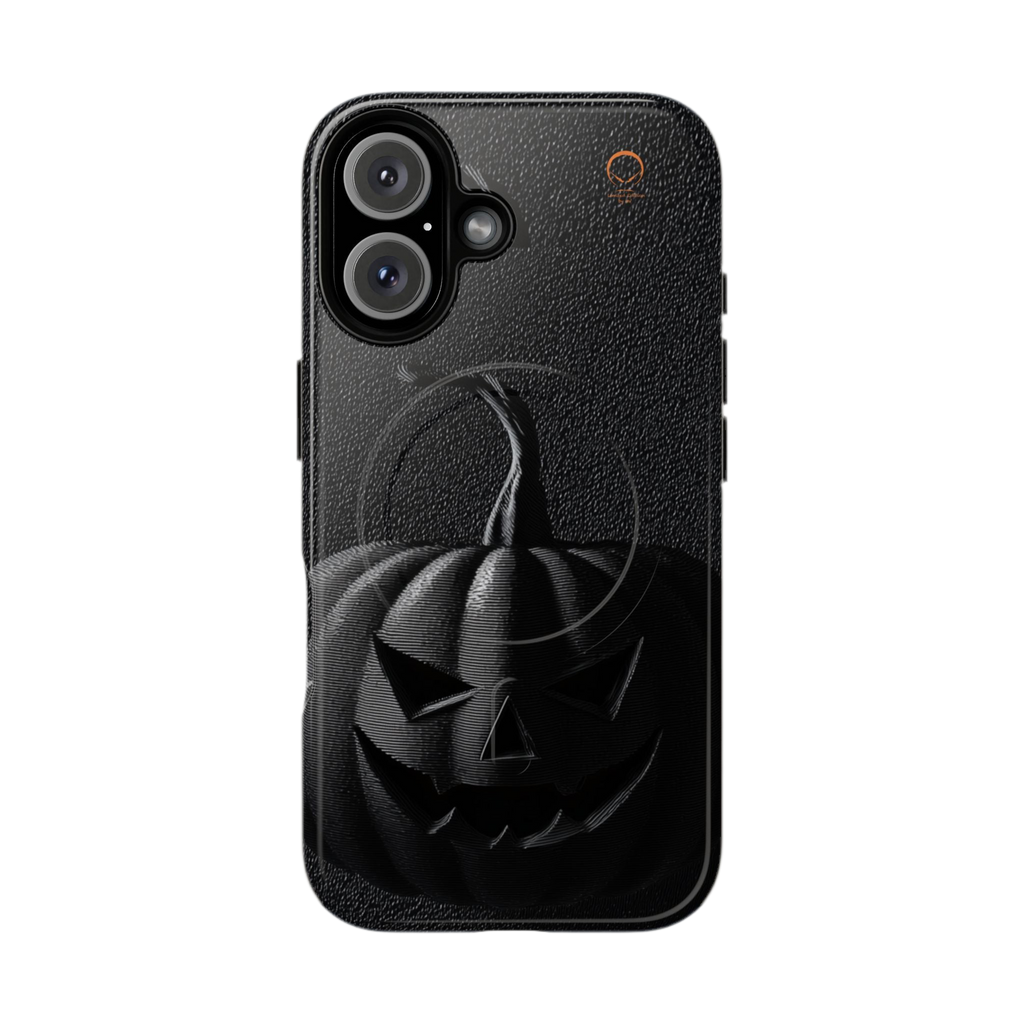 HALLOWEEN LIMITED EDITION MagSafe iPhone Case "Shadow Pumpkin" - 🎃👻 Wicked Elegance No. 08 👻🎃