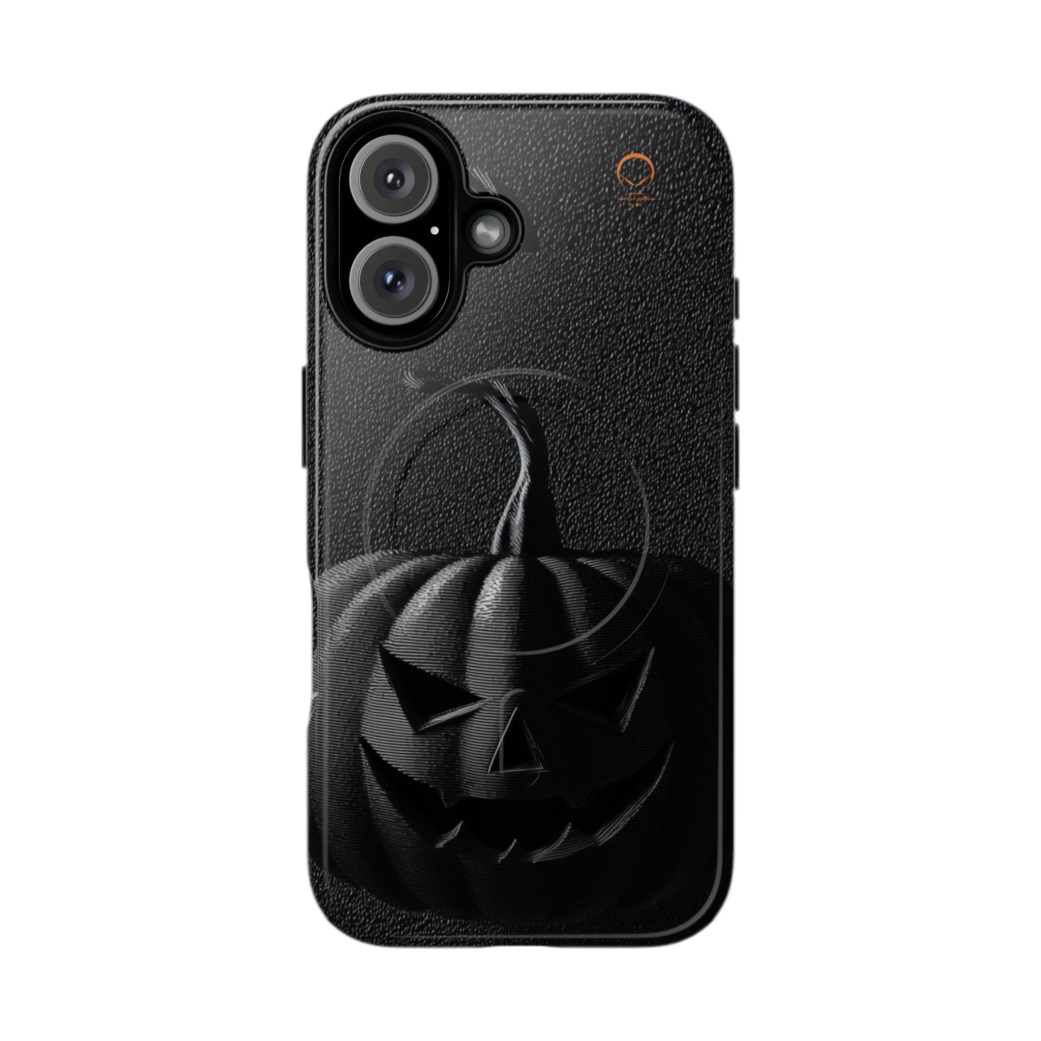 HALLOWEEN LIMITED EDITION MagSafe iPhone Case "Shadow Pumpkin" - 🎃👻 Wicked Elegance No. 08 👻🎃