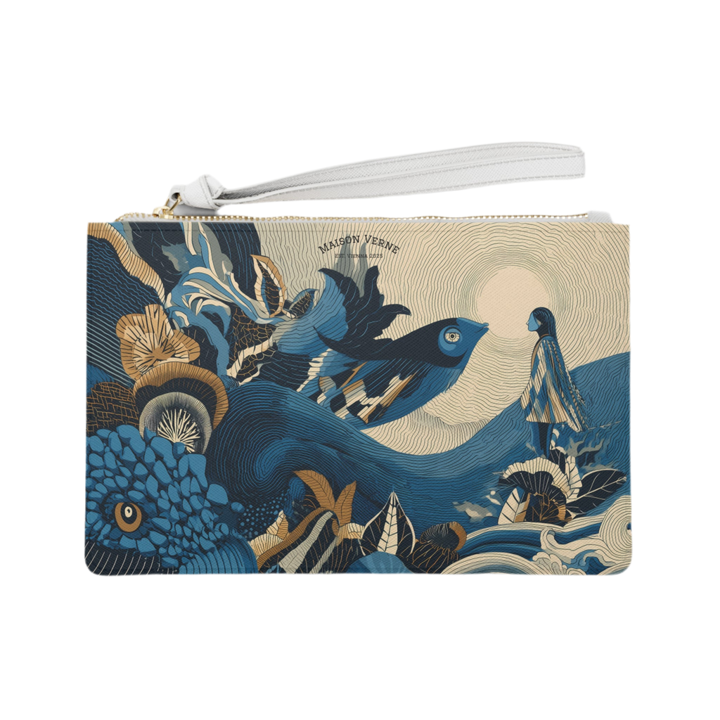 Clutch Bag "Where the Ocean Speaks" - Opal Depths No. 35