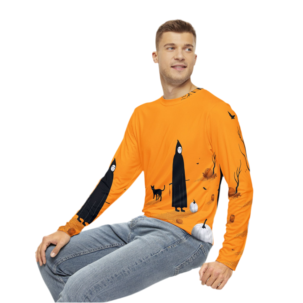 Maison Verne Halloween Ltd. Edition Plus Size Männer Long Sleeve Shirt - Wicked Elegance No. 11