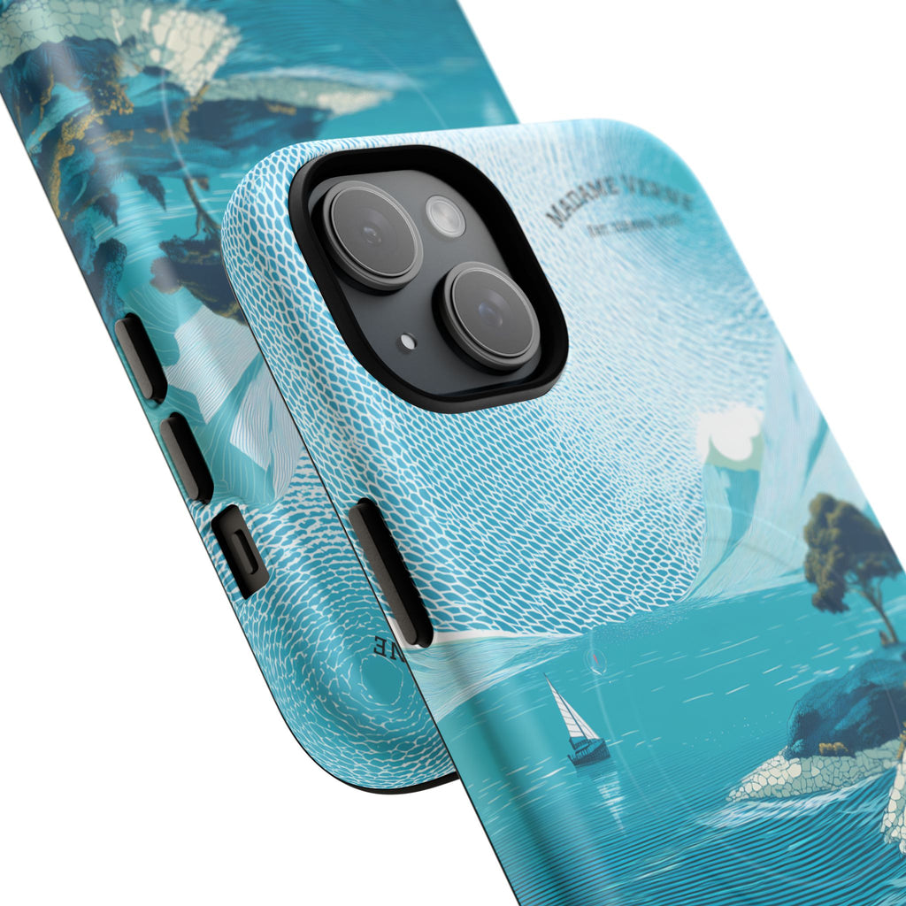 MagSafe iPhone Case "Azure Horizons" - Below & Beyond No. 26