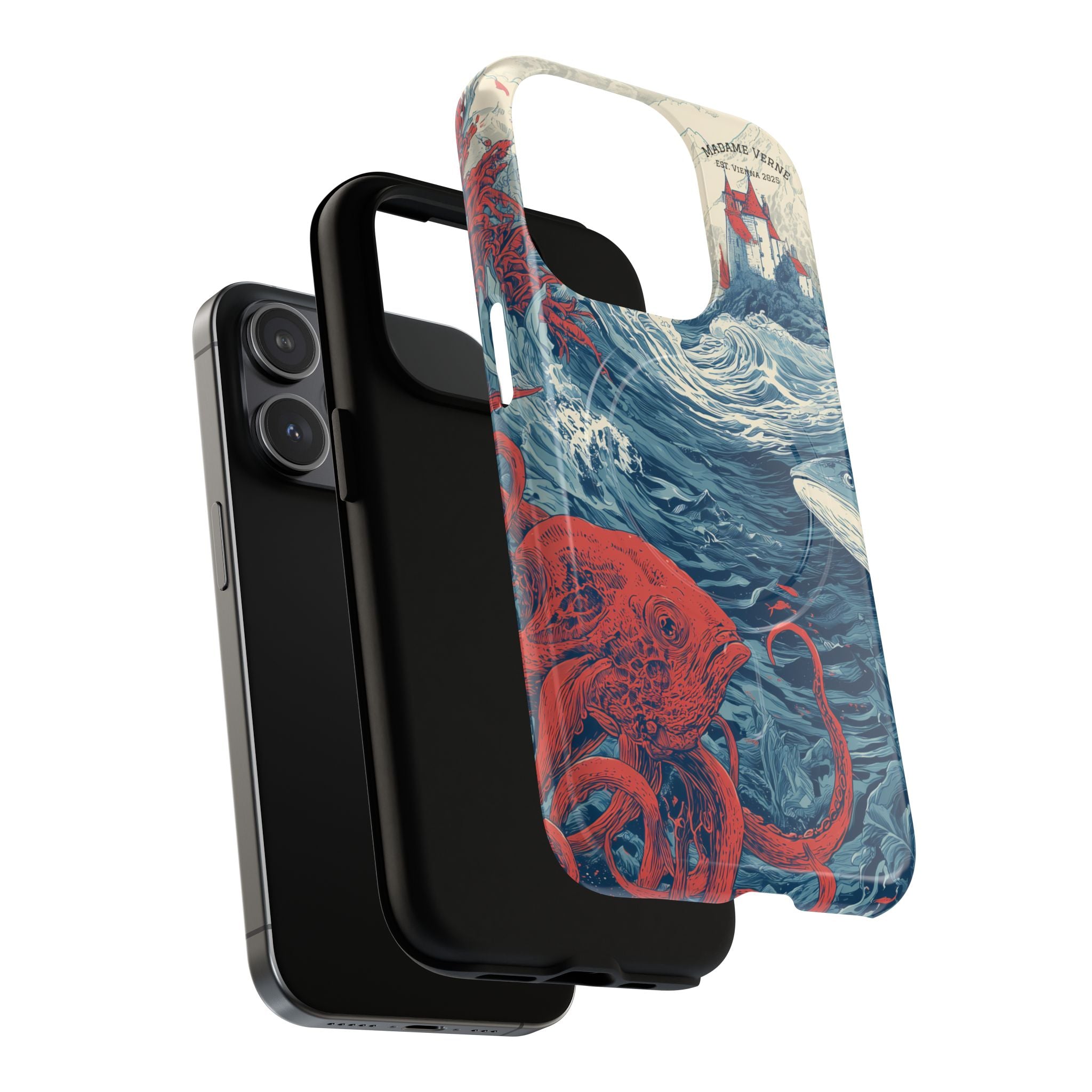 MagSafe iPhone protective case "Kingdom beneath the Waves" - Opal Depths No. 26
