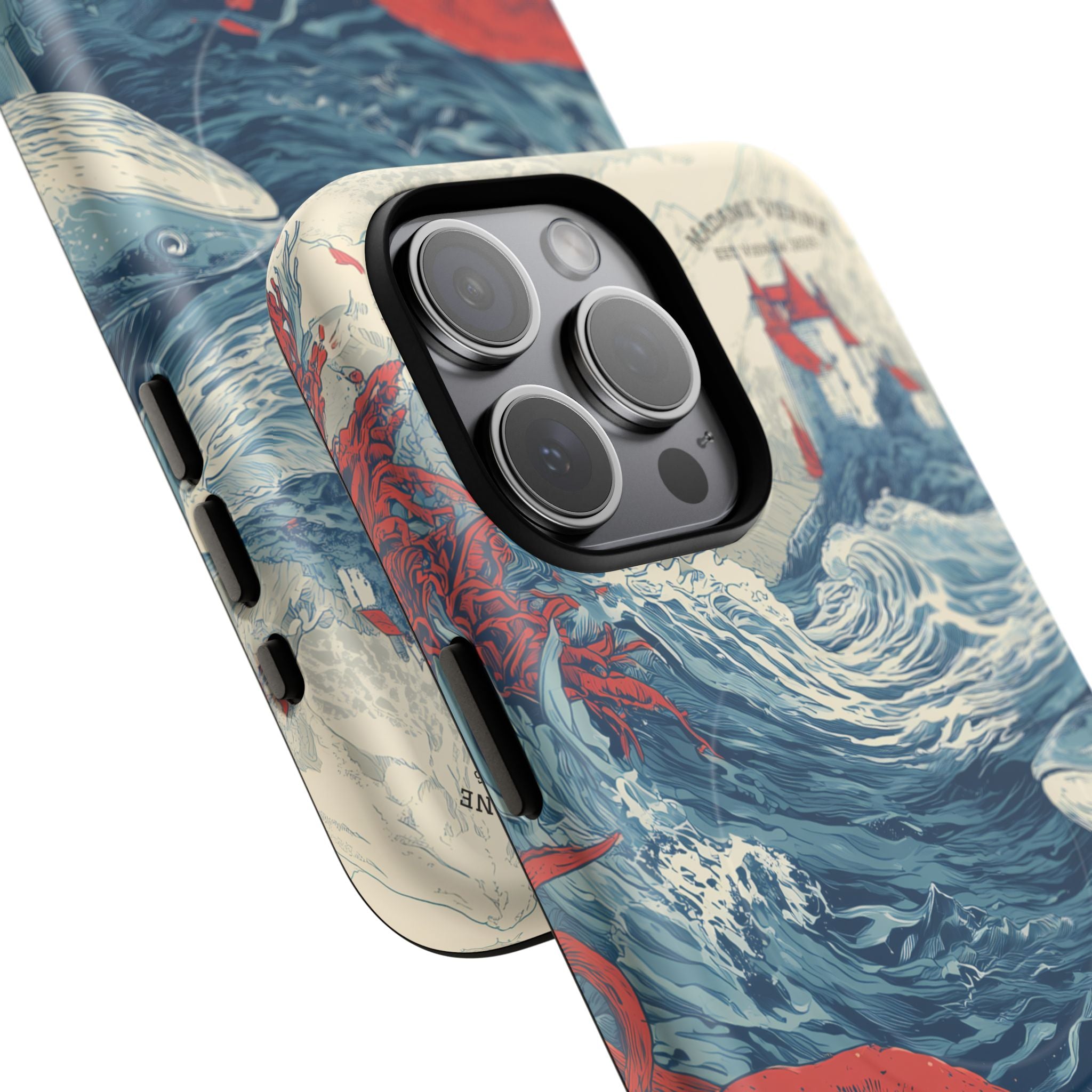 MagSafe iPhone protective case "Kingdom beneath the Waves" - Opal Depths No. 26